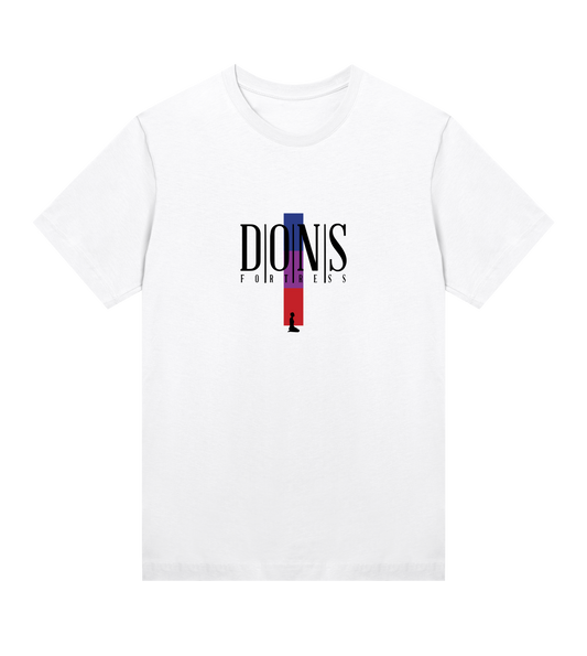 Dons Fortress Perera Tee in White Front Womens