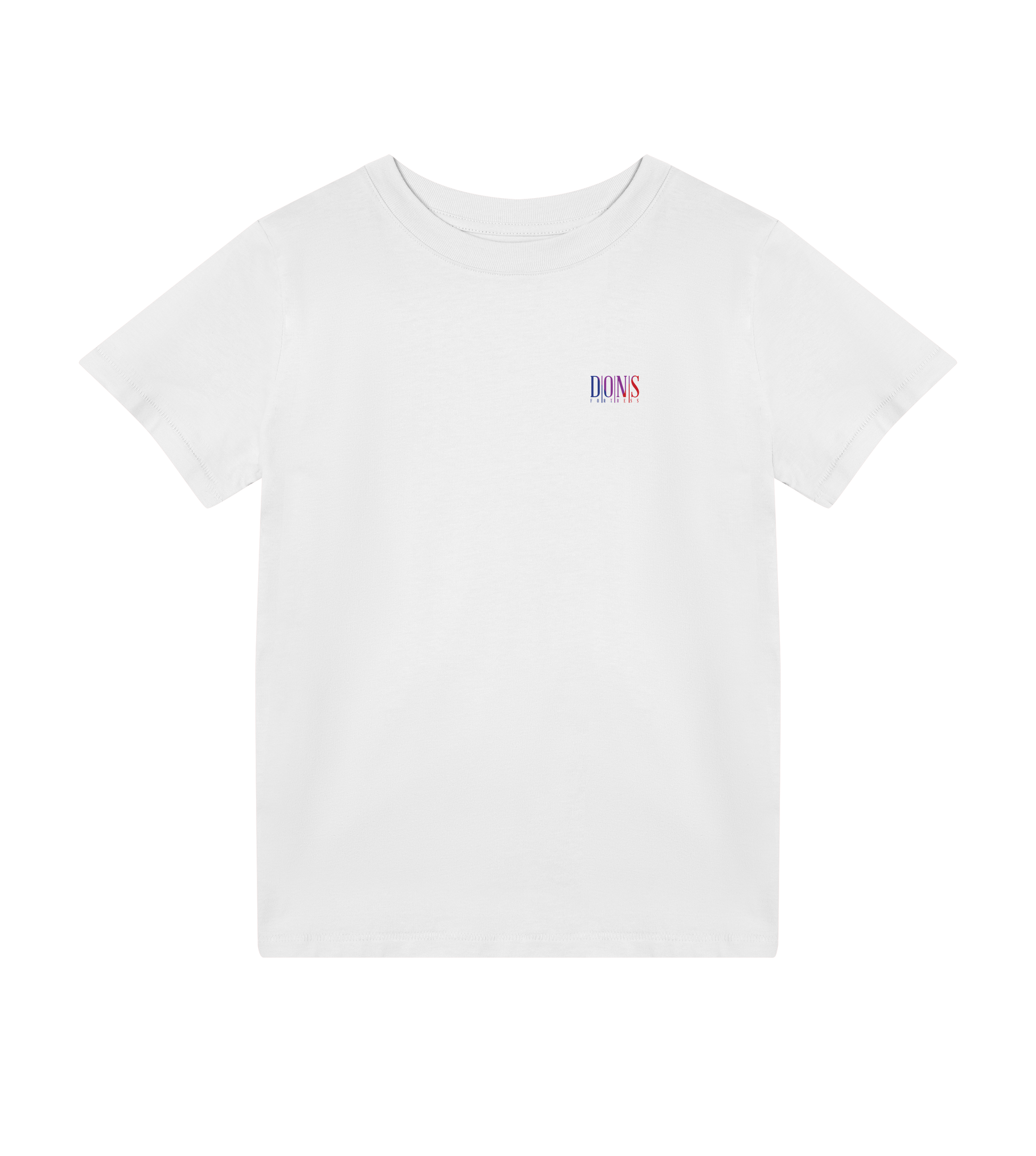 Dons Fortress Principal-Hybrid Tee Tri in White Front Kids