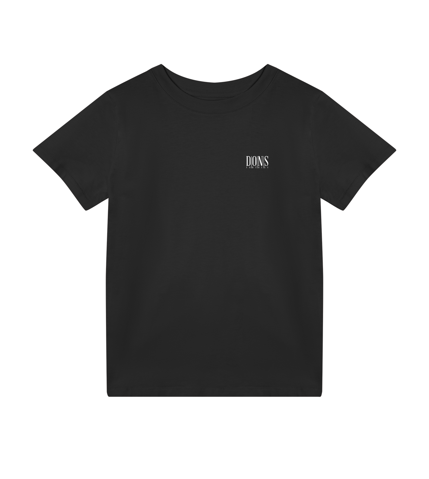 Dons Fortress Principal-Hybrid Tee in Black Front Kids