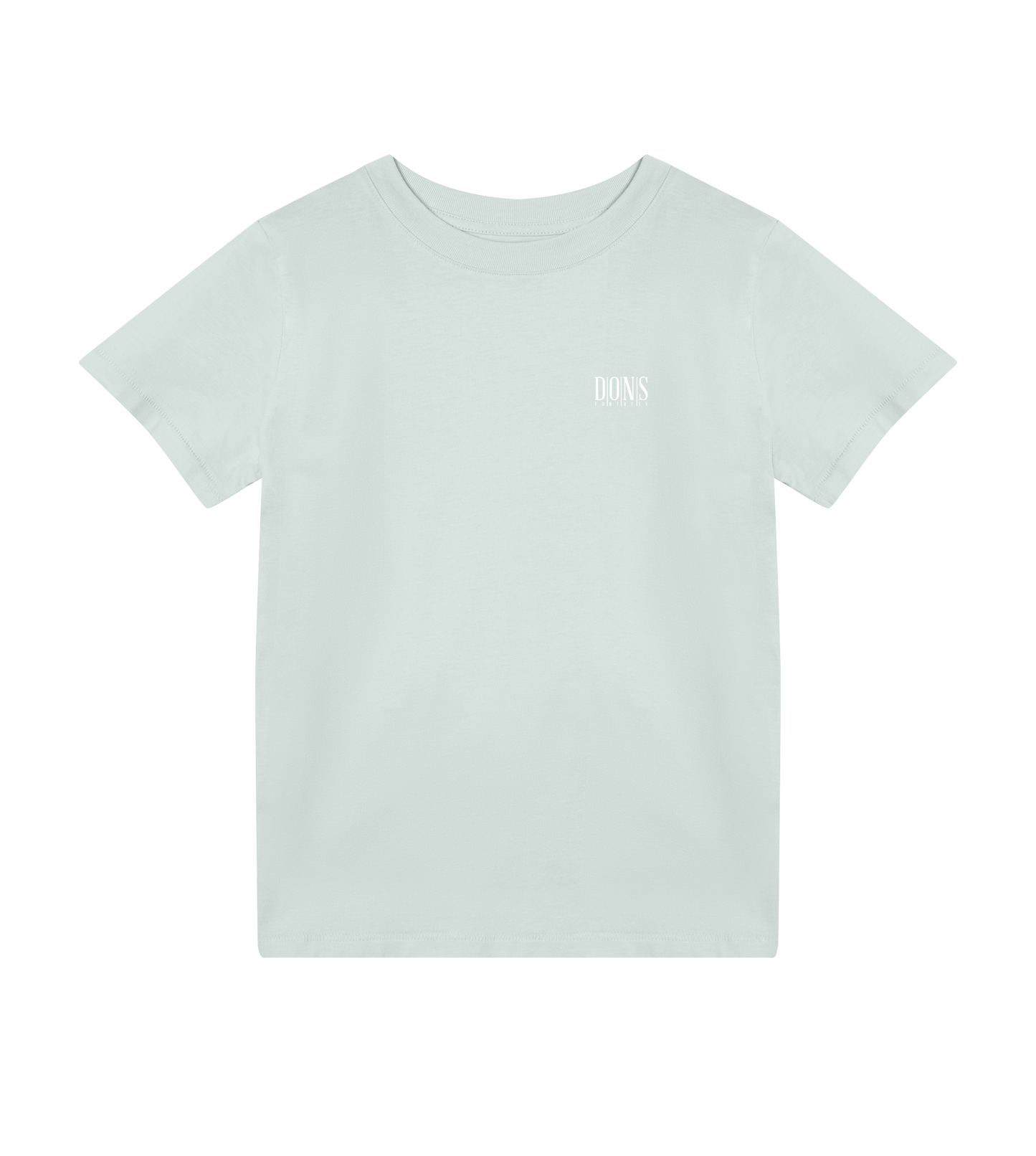 Dons Fortress Principal-Hybrid Tee in Mint Green Front Kids
