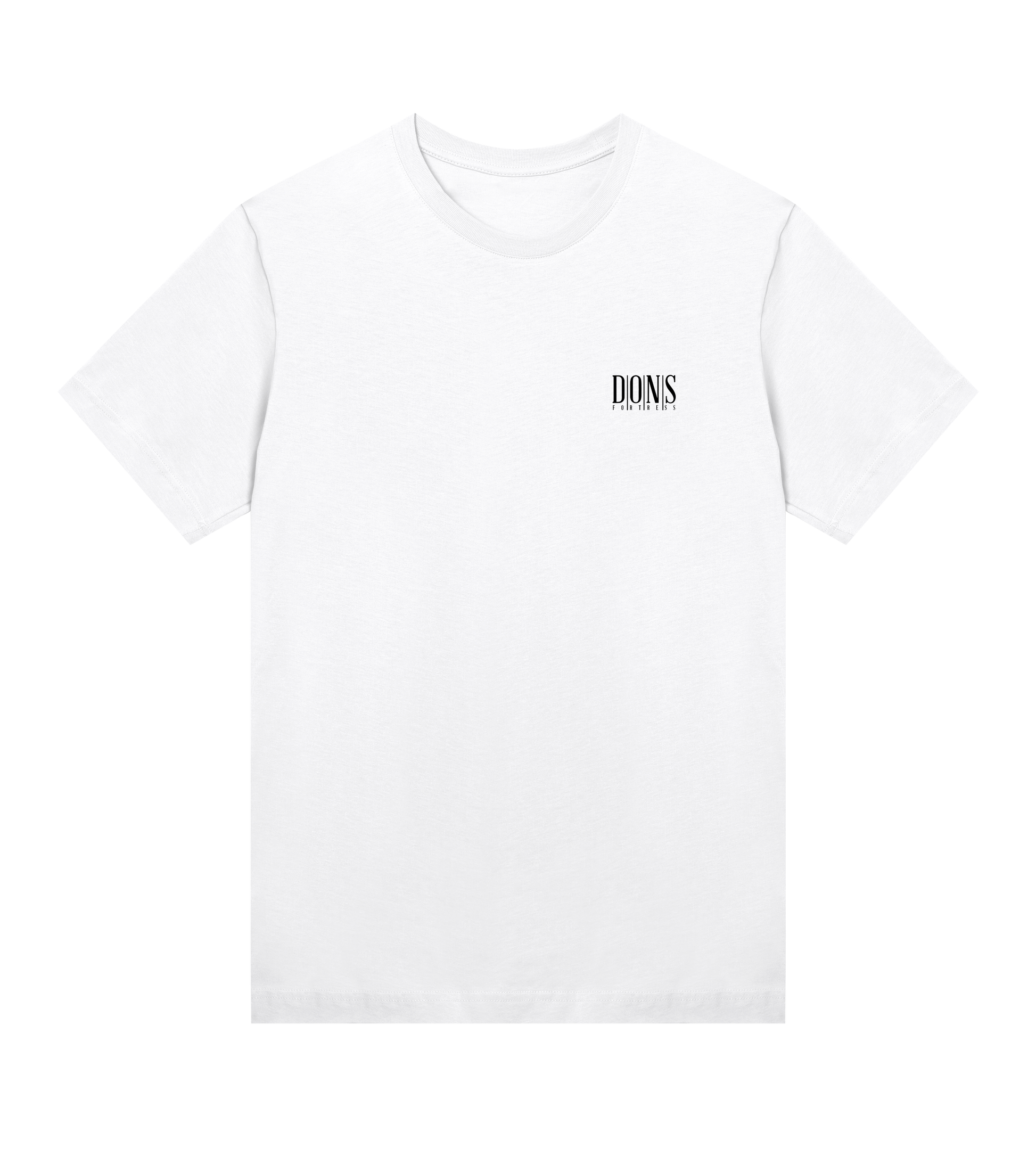 Dons Fortress Principal-Hybrid Tee in White Front Womens