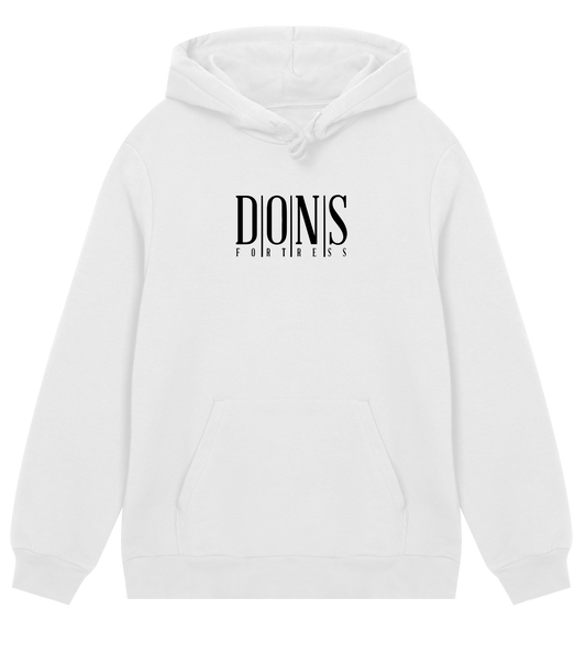 Dons Fortress Principal Hoodie in Off-White Front