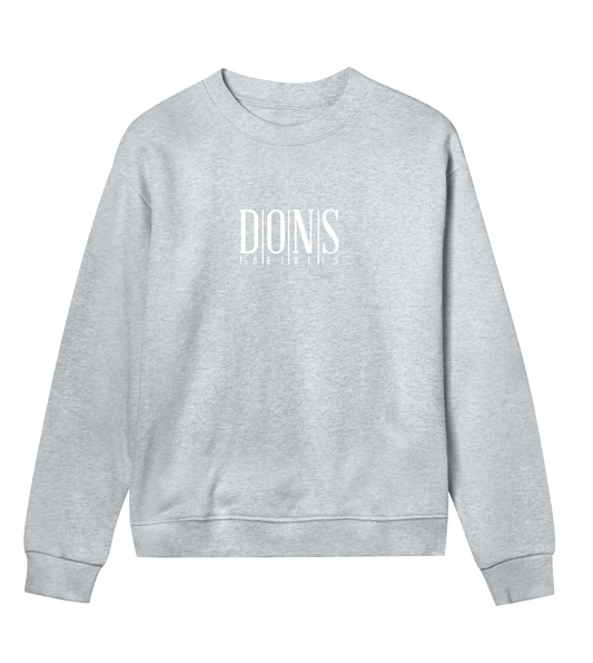 Dons Fortress Principal Pullover in Grey Melange Front Womens