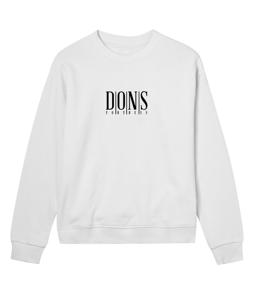 Dons Fortress Principal Pullover in Off White Front Womens