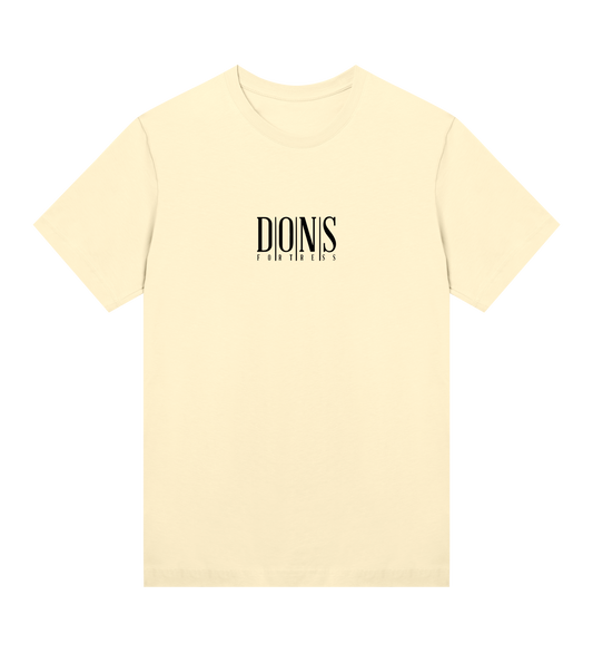 Dons Fortress Principal Tee BP in Soft Yellow Front Womens