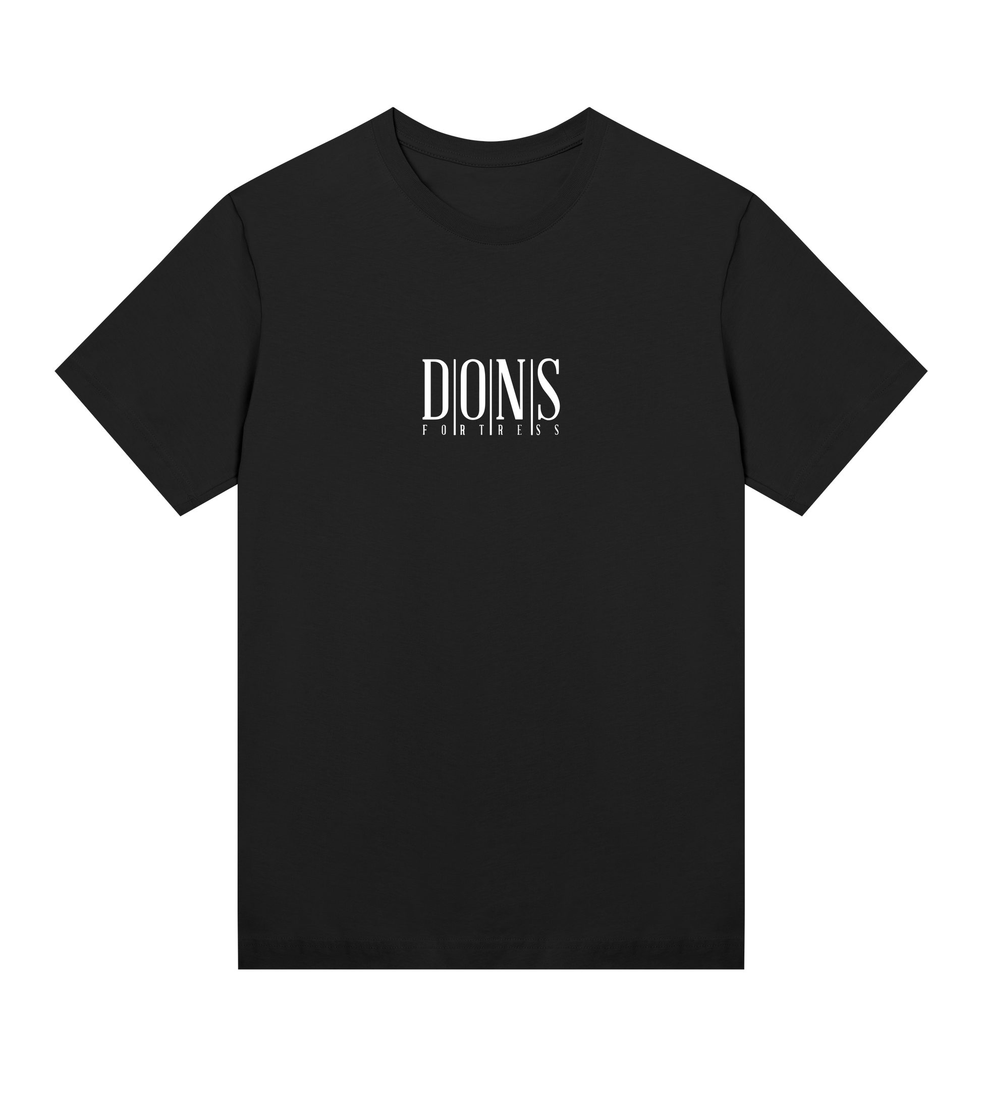 Dons Fortress Principal Tee in Black Front Womens