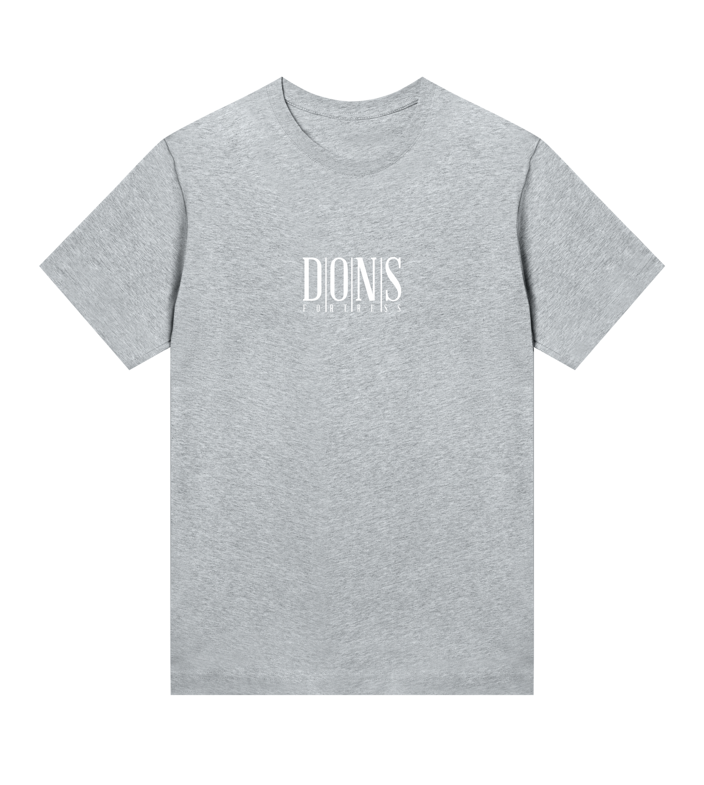 Dons Fortress Principal Tee in Grey Melange Front Womens
