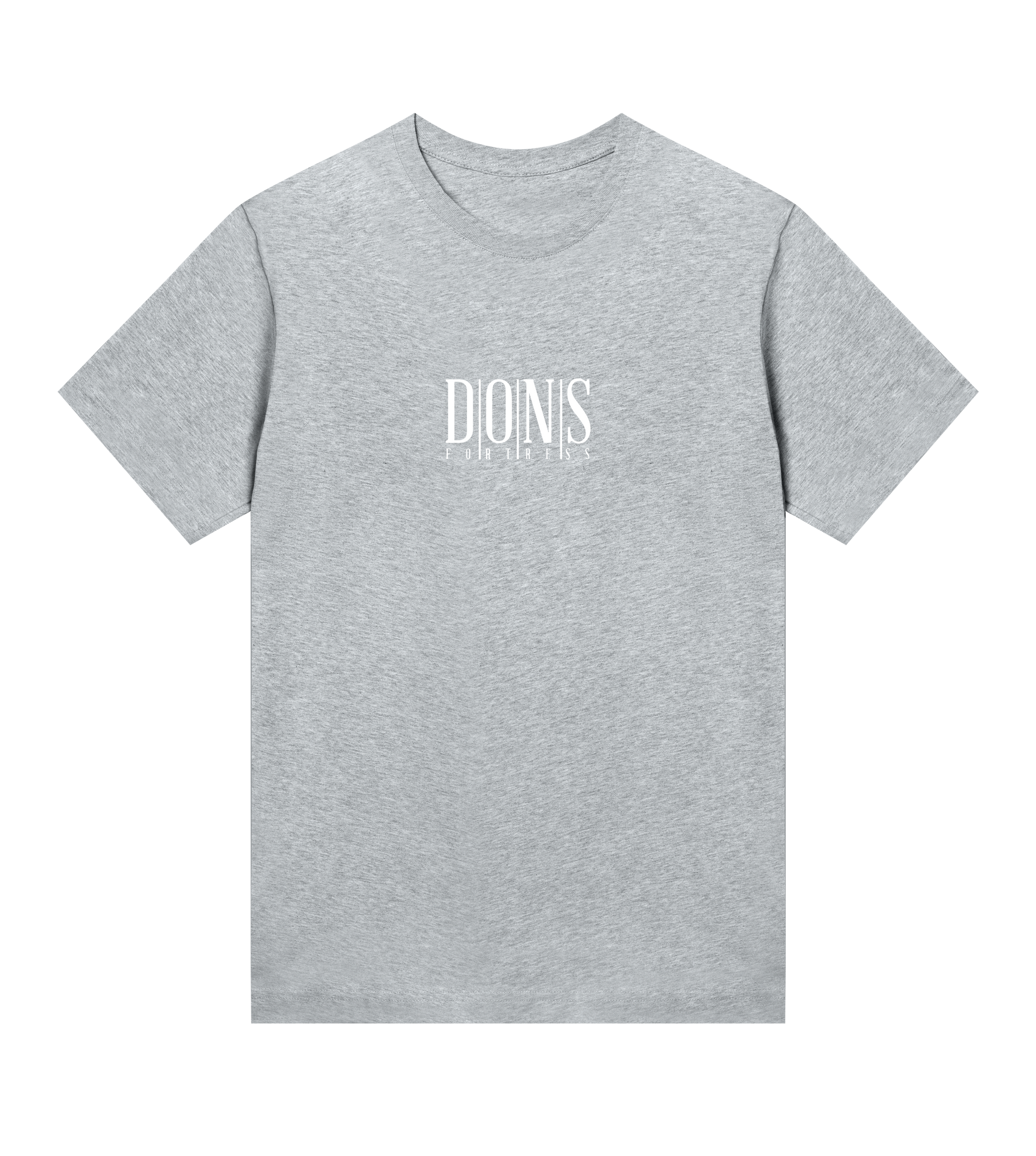 Dons Fortress Principal Tee in Grey Melange Front Womens