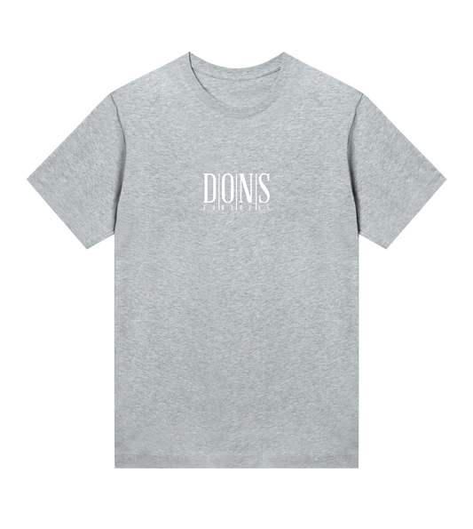 Dons Fortress Principal Tee in Grey Melange Front Womens