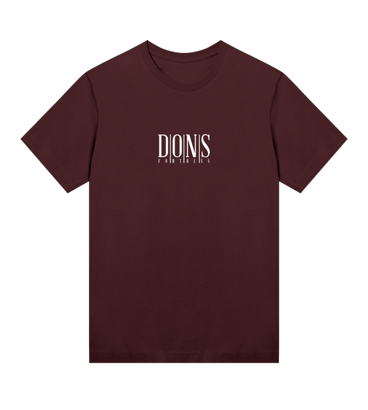 Dons Fortress Principal Tee in Maroon Front Womens