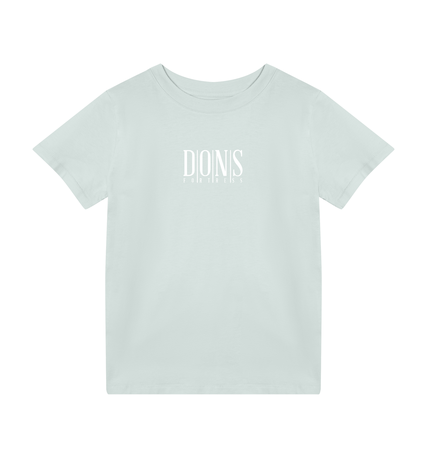 Dons Fortress Principal Tee in Mint Green Front Kids
