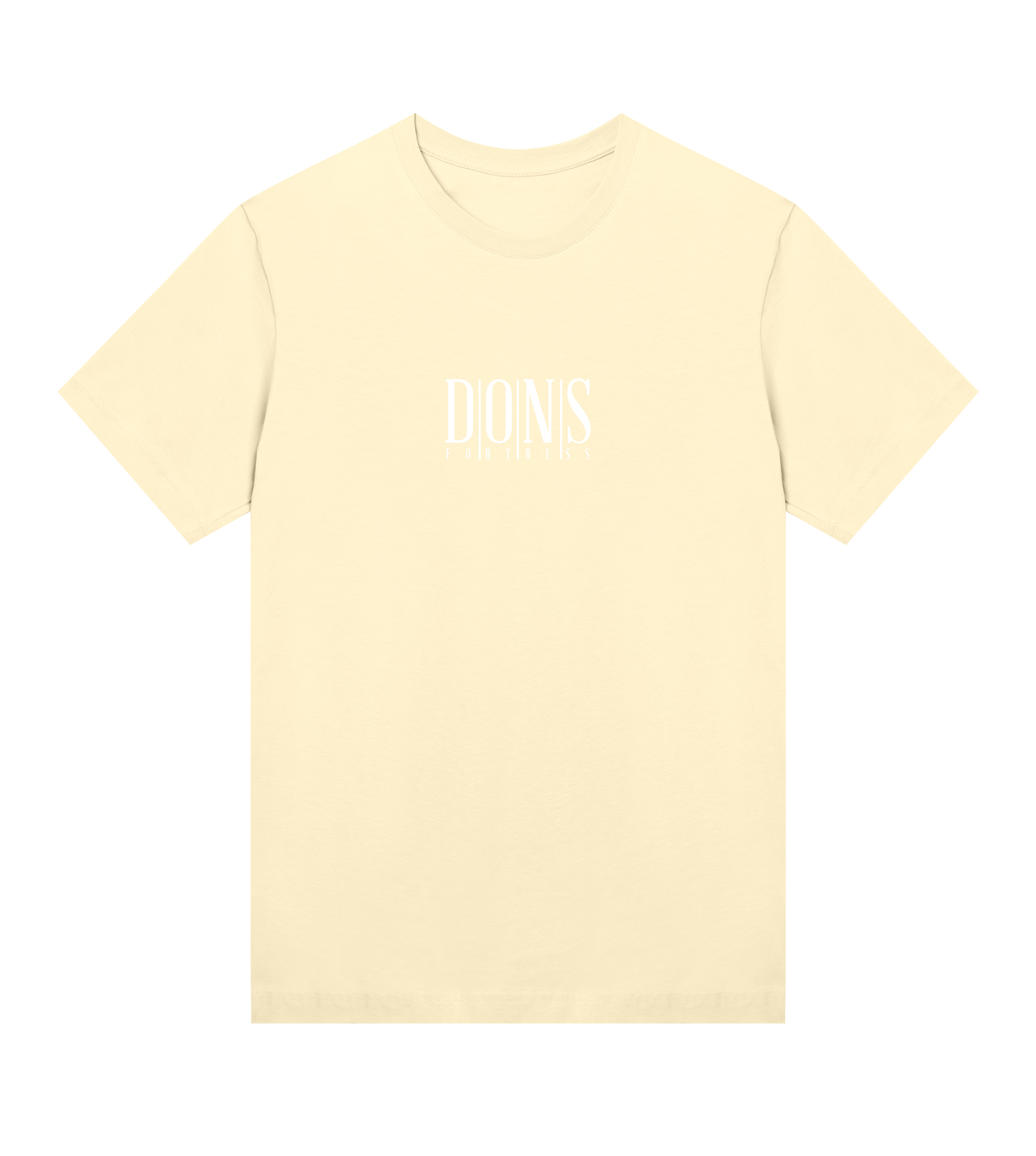 Dons Fortress Principal Tee in Soft Yellow Front Womens
