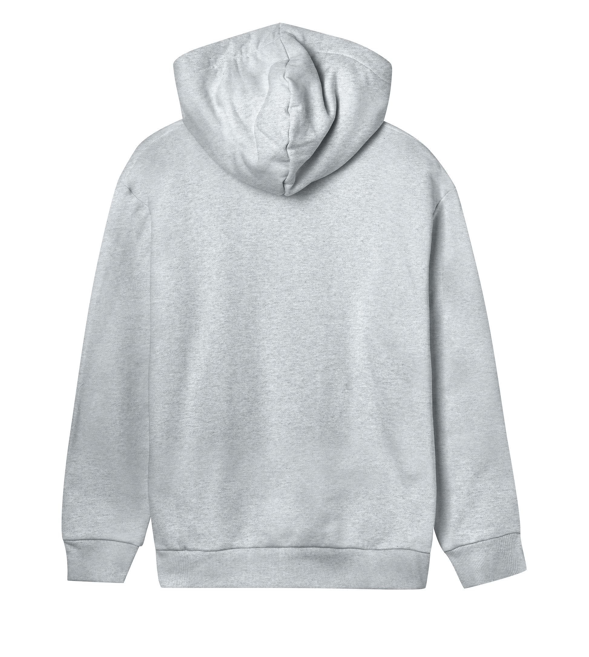 Dons Fortress Regular Hoodie in Grey Melange Back Womens