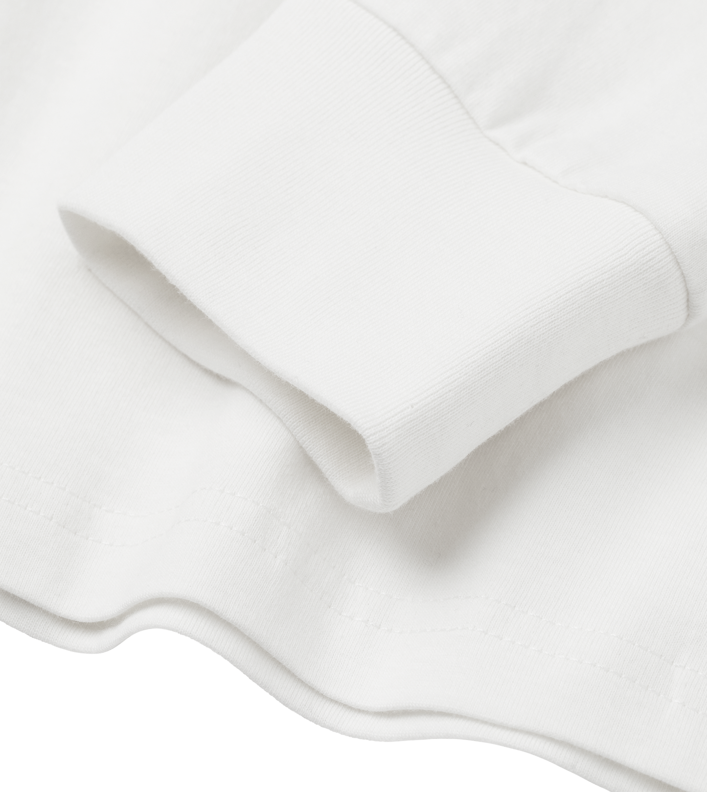 Dons Fortress Regular LS Tee in White Detail