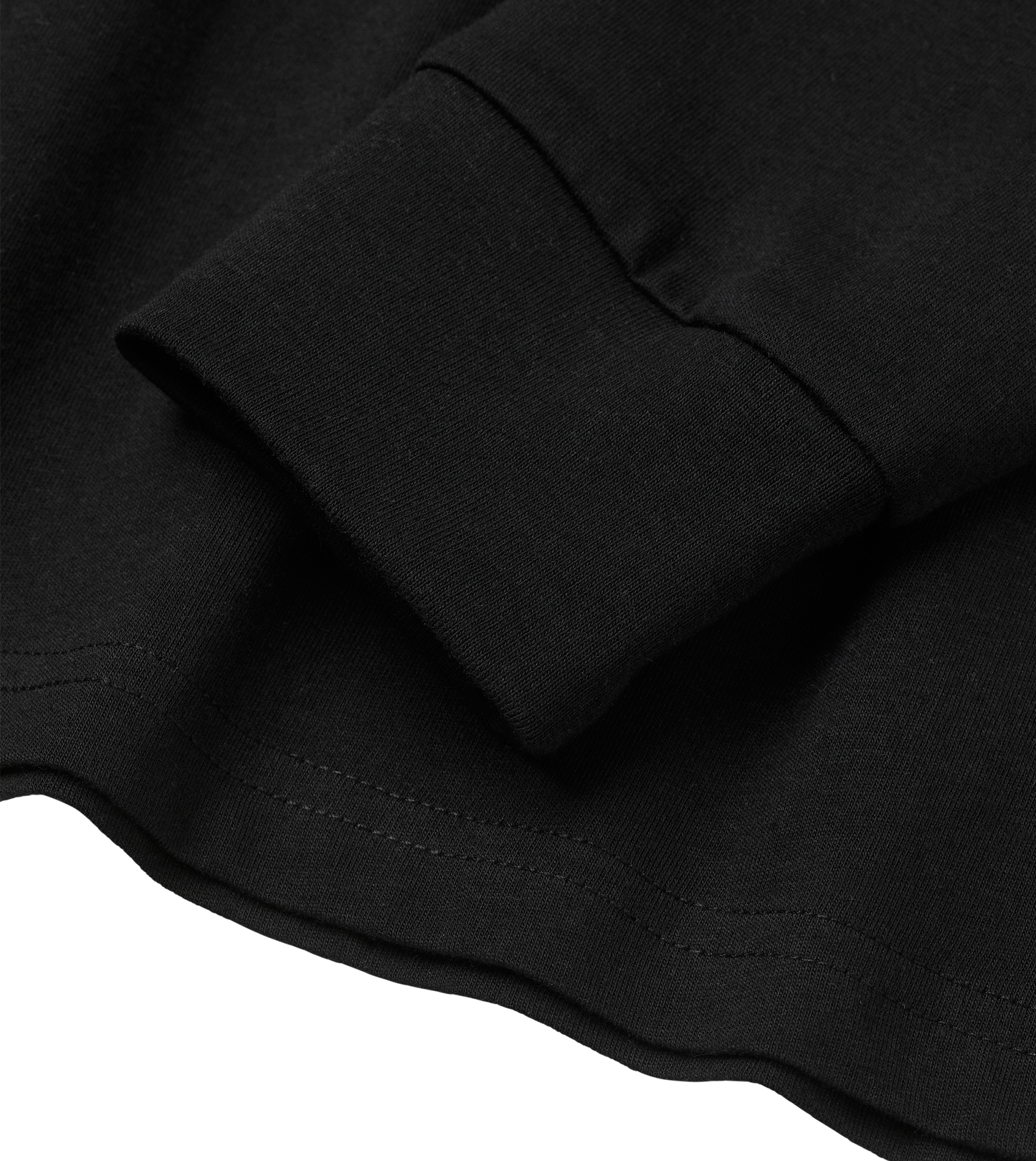 Dons Fortress Regular Long Sleeve Tee in Black Detail