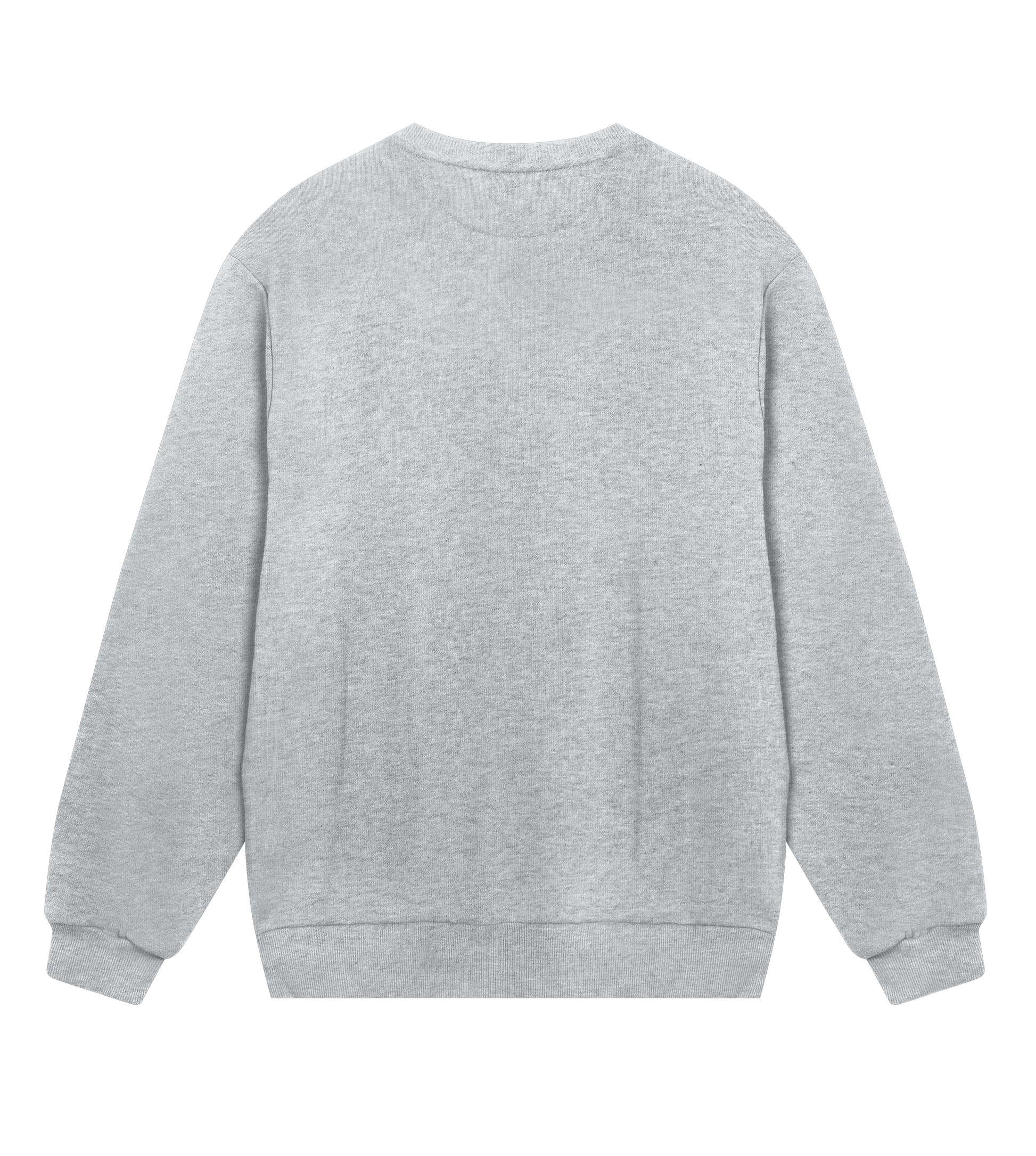 Dons Fortress Regular Pullover in Grey Melange Back