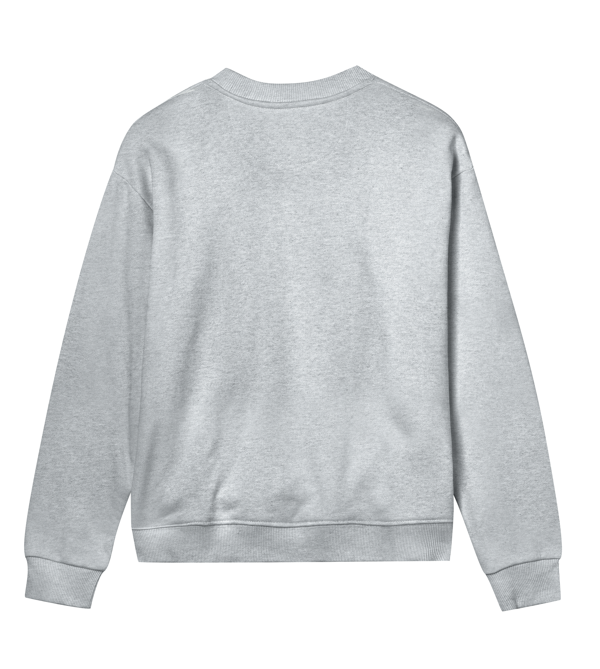 Dons Fortress Regular Pullover in Grey Melange Back Womens