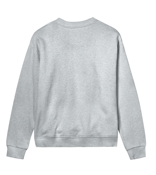 Dons Fortress Regular Pullover in Grey Melange Back Womens