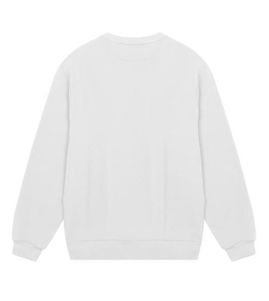 Dons Fortress Regular Pullover in Off-White Back