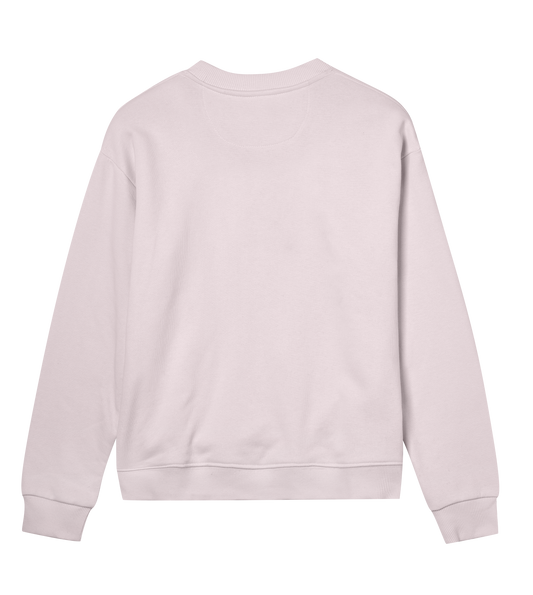 Dons Fortress Regular Pullover in Soft Pink Back Womens