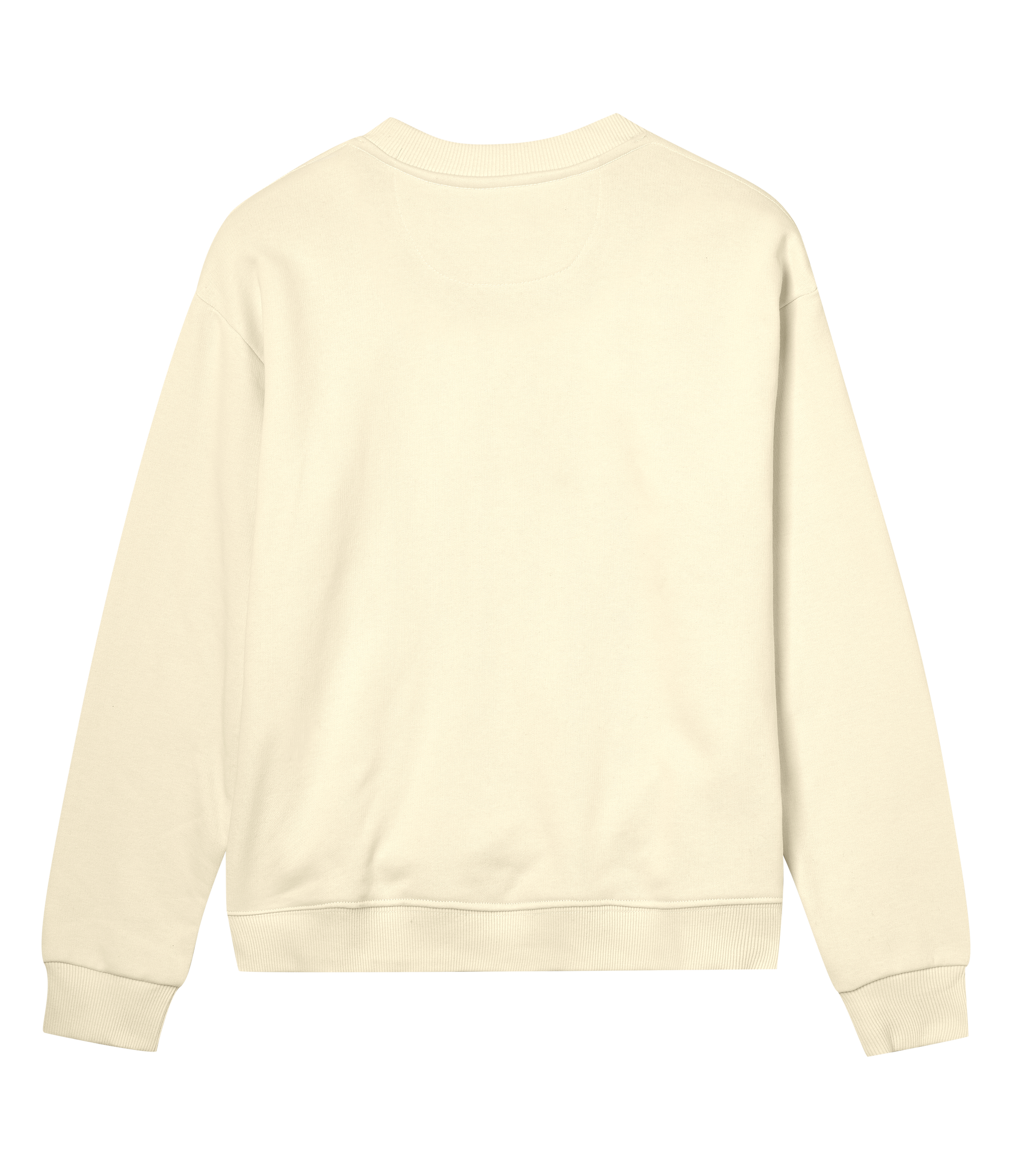 Dons Fortress Regular Pullover in Soft Yellow Back Womens