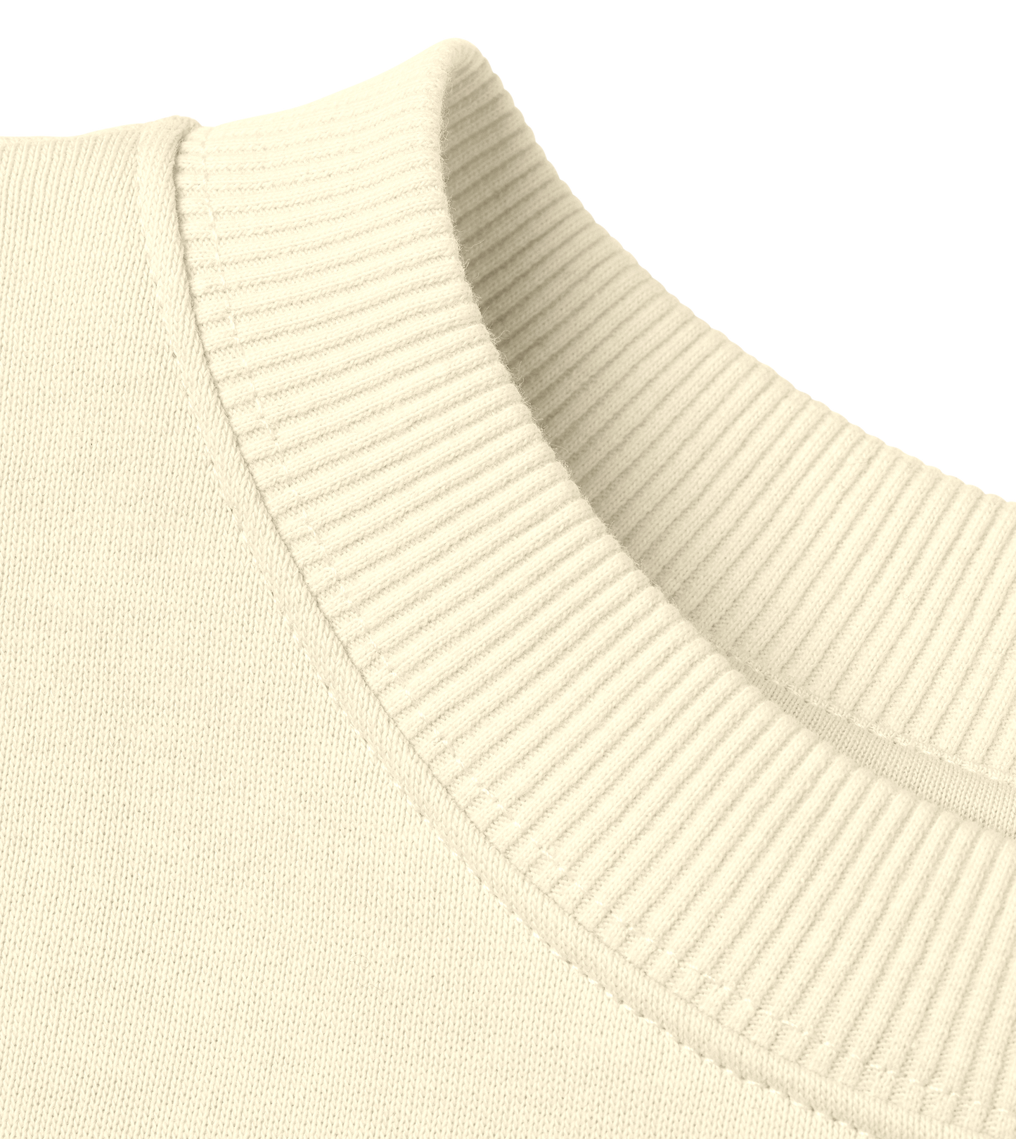 Dons Fortress Regular Pullover in Soft Yellow Detail Womens