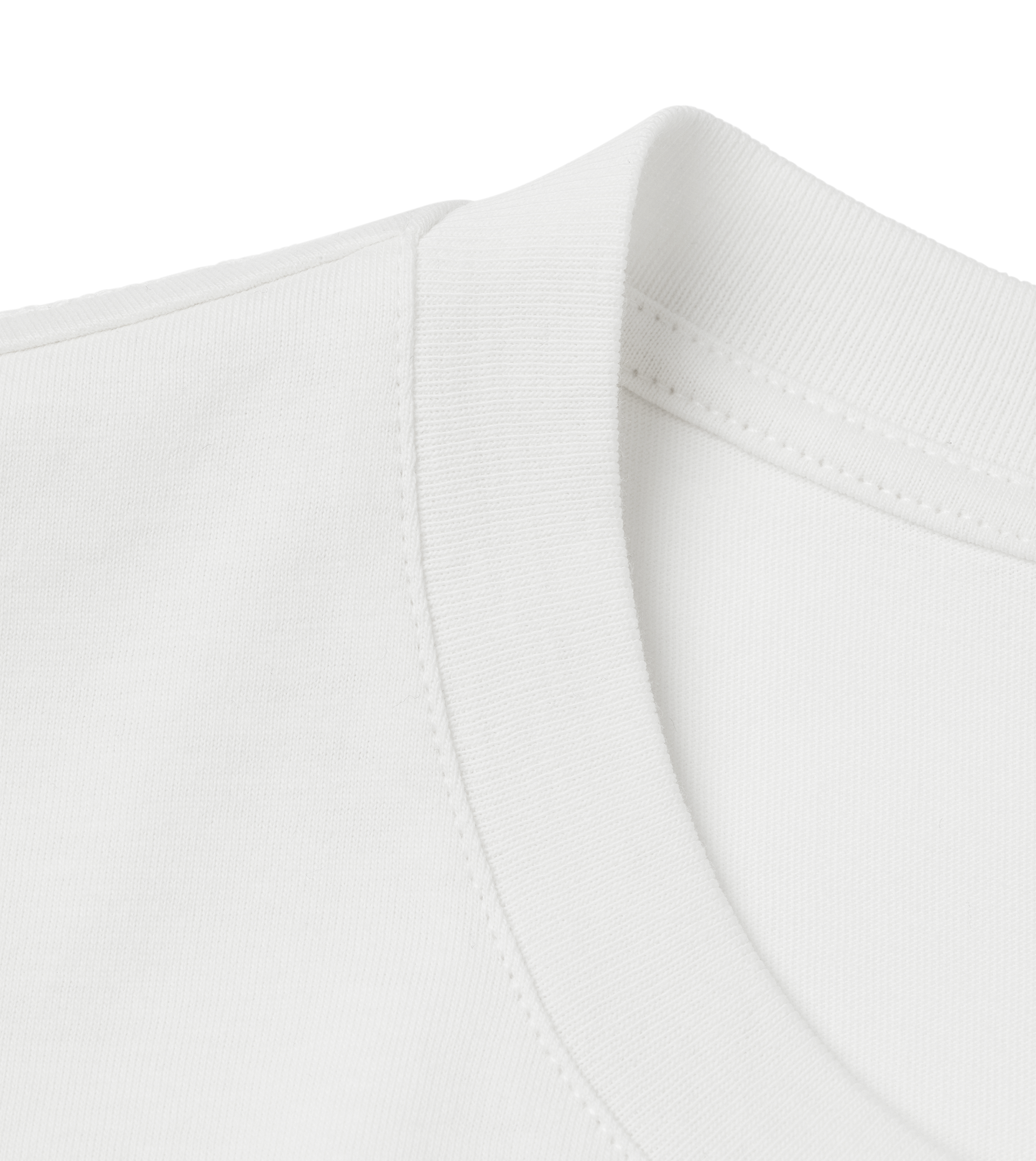 Dons Fortress Regular Tee in White Detail