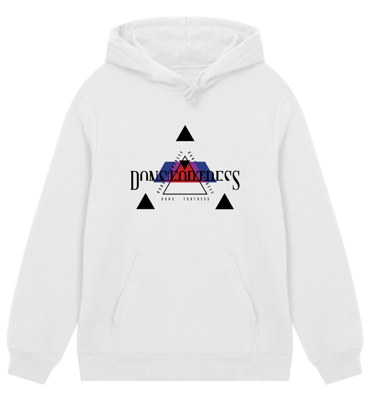 Dons Fortress Shiloh Hoodie in Off-White Front