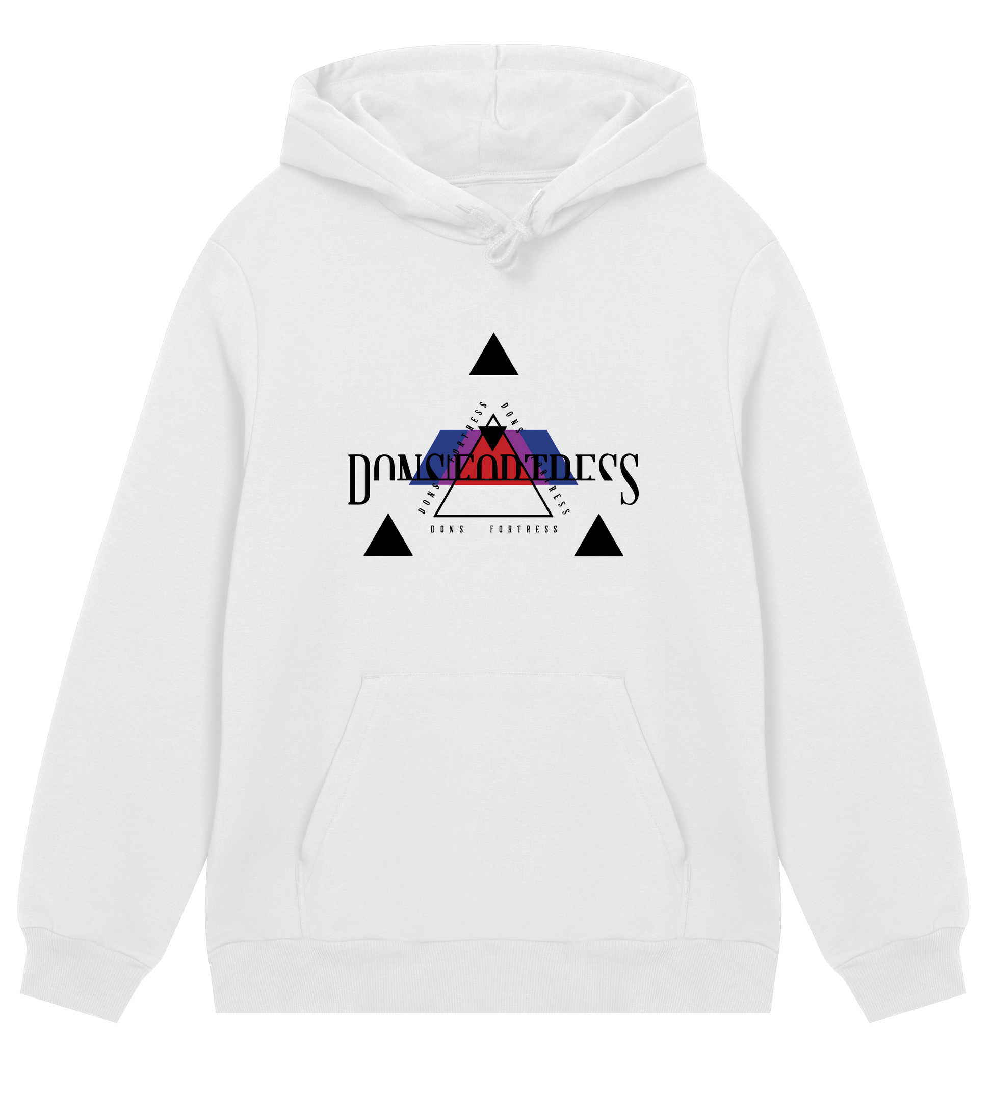 Dons Fortress Shiloh Hoodie in Off-White Front