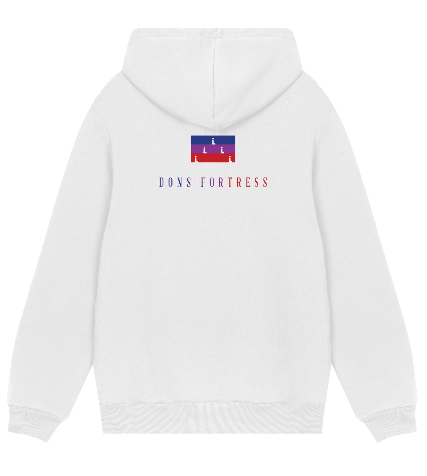 Dons Fortress Tyra Hoodie in Off-White Back