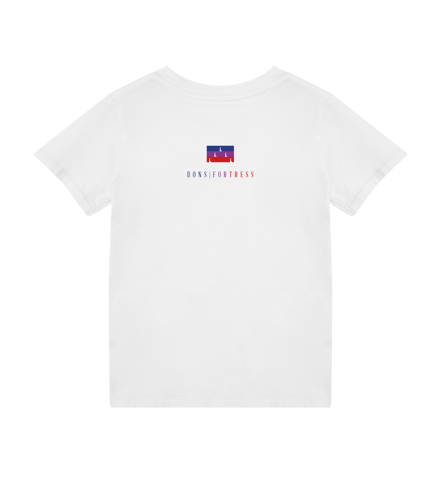 Dons Fortress Tyra Tee in White Back Kids