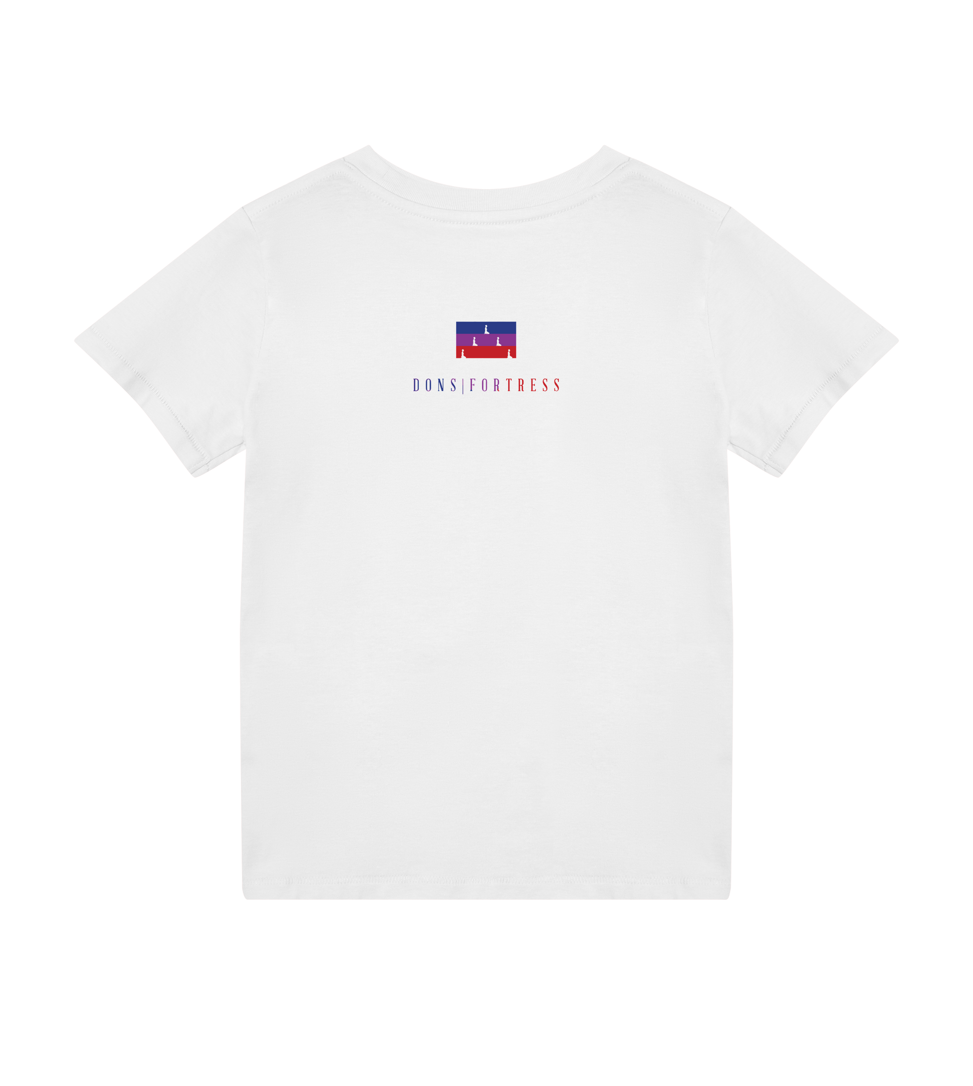 Dons Fortress Tyra Tee in White Back Kids