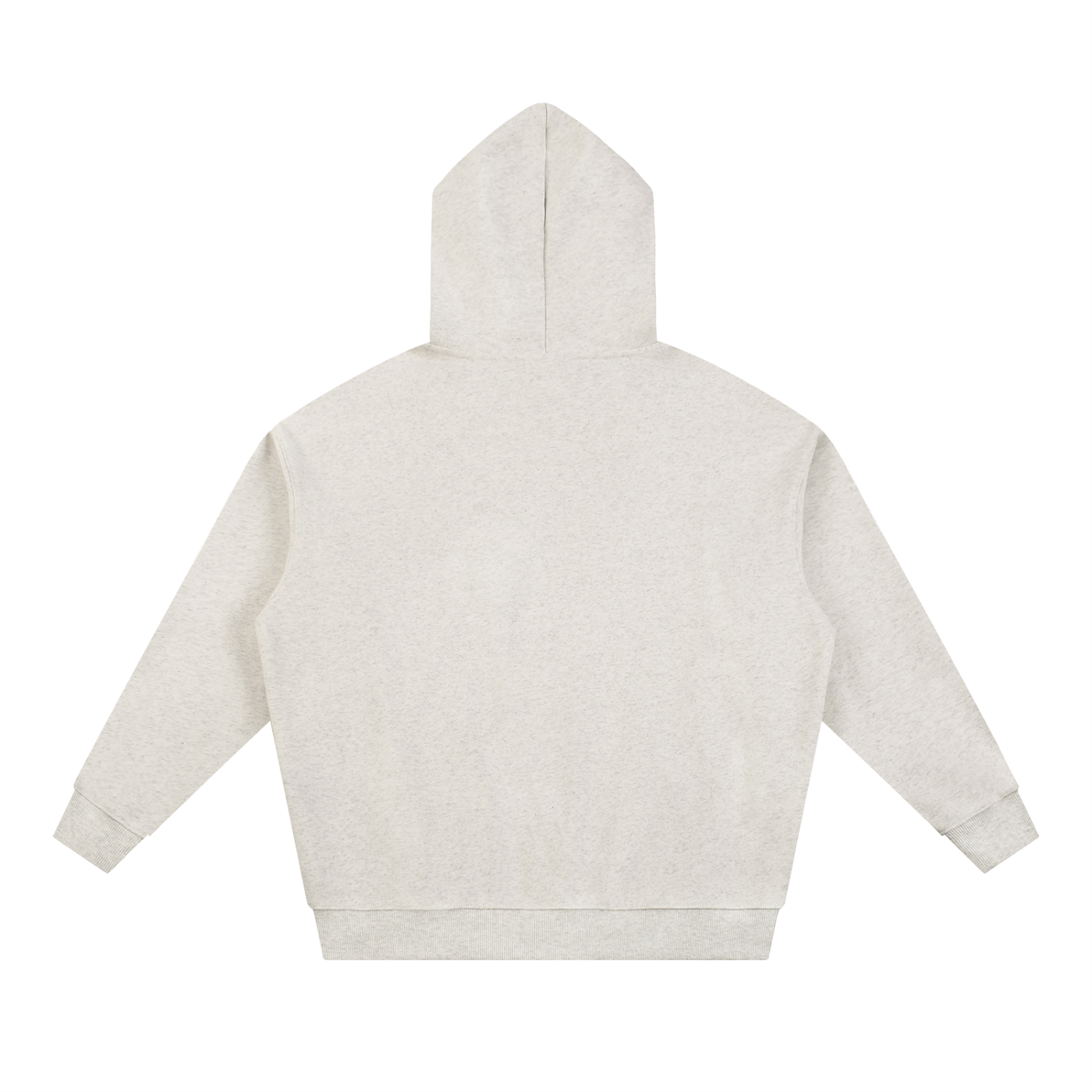 Light gray hoodie on a white background