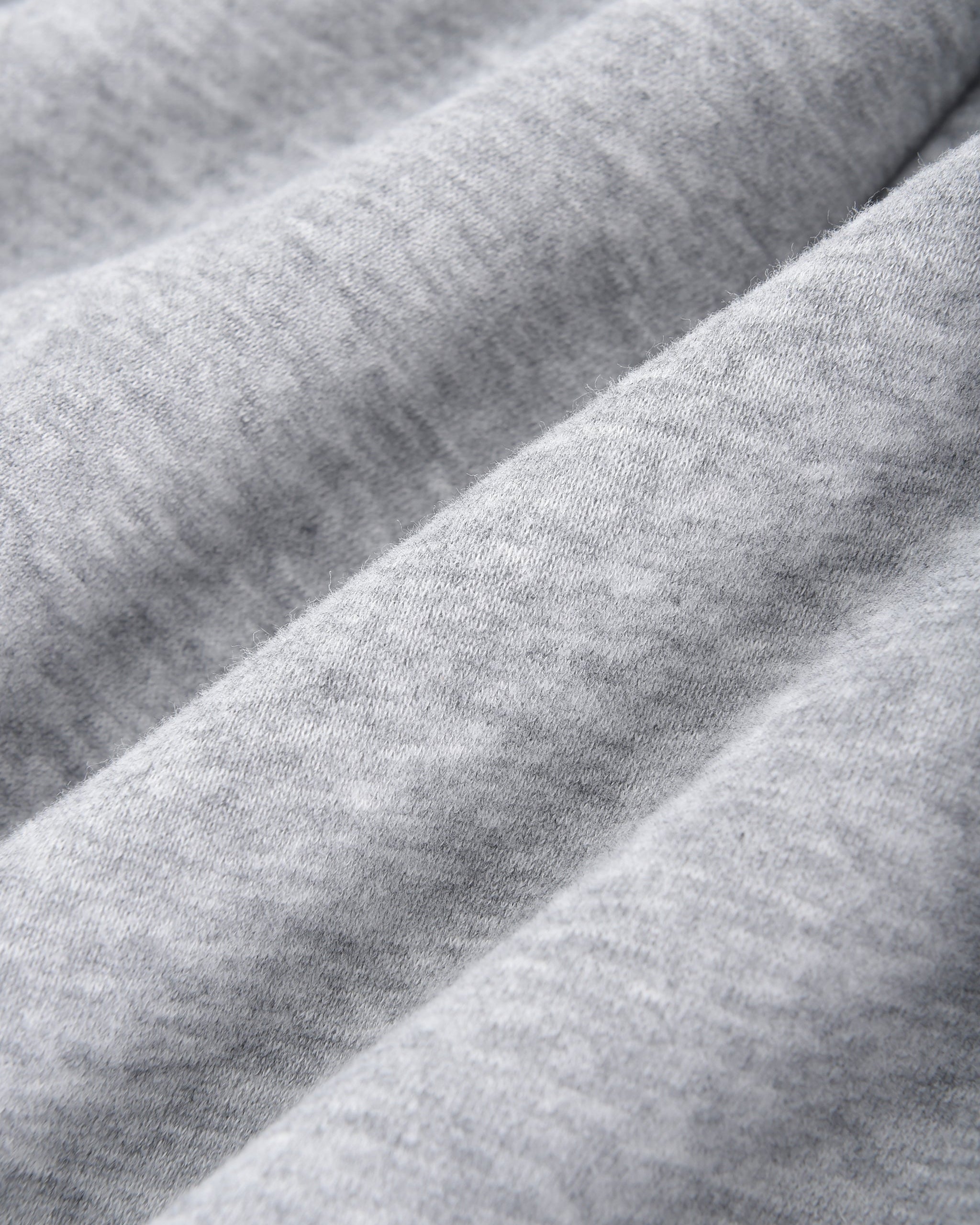 Close-up of gray fabric with visible texture