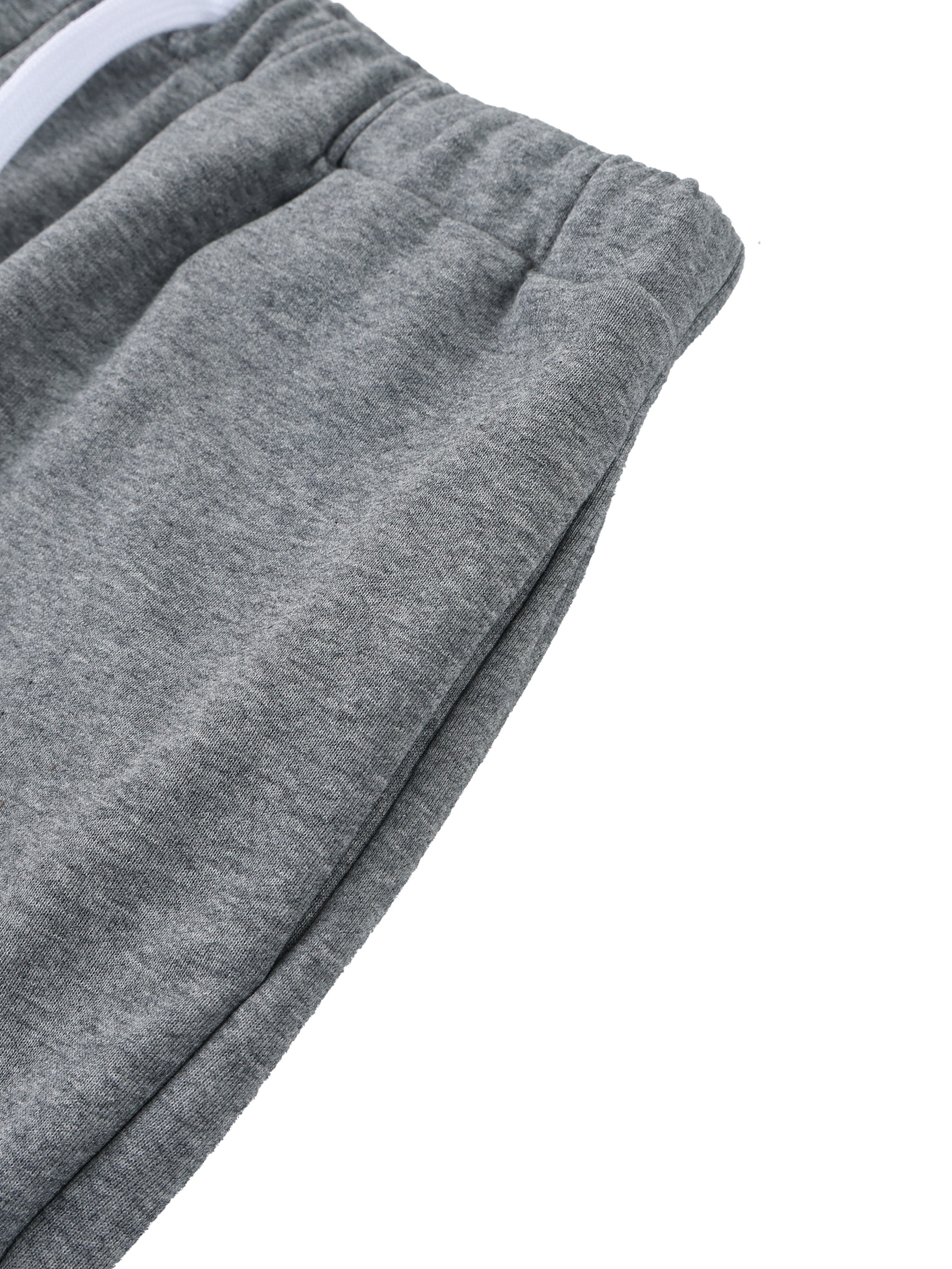 Gray sweatpants on a white background