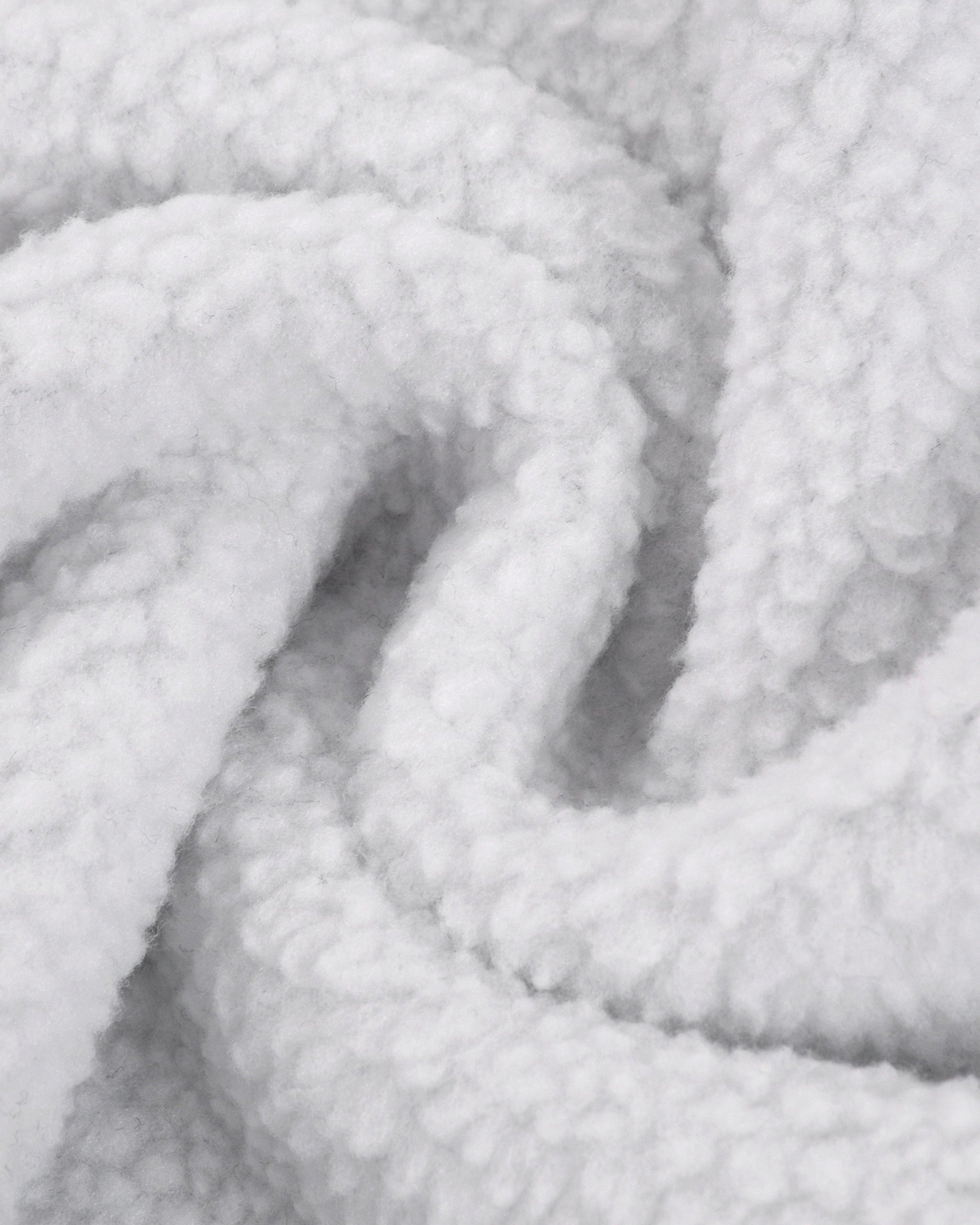 Close-up of white textured fabric