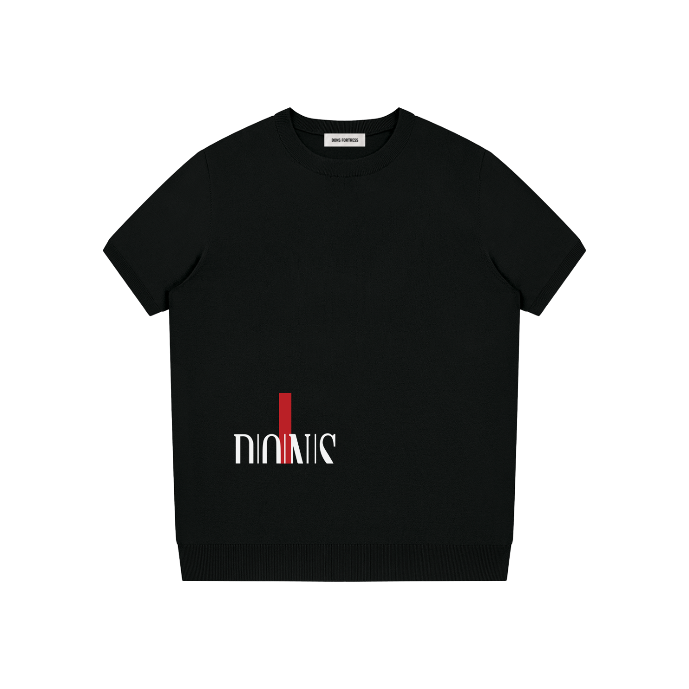 Rose-Bridge Knit Tee