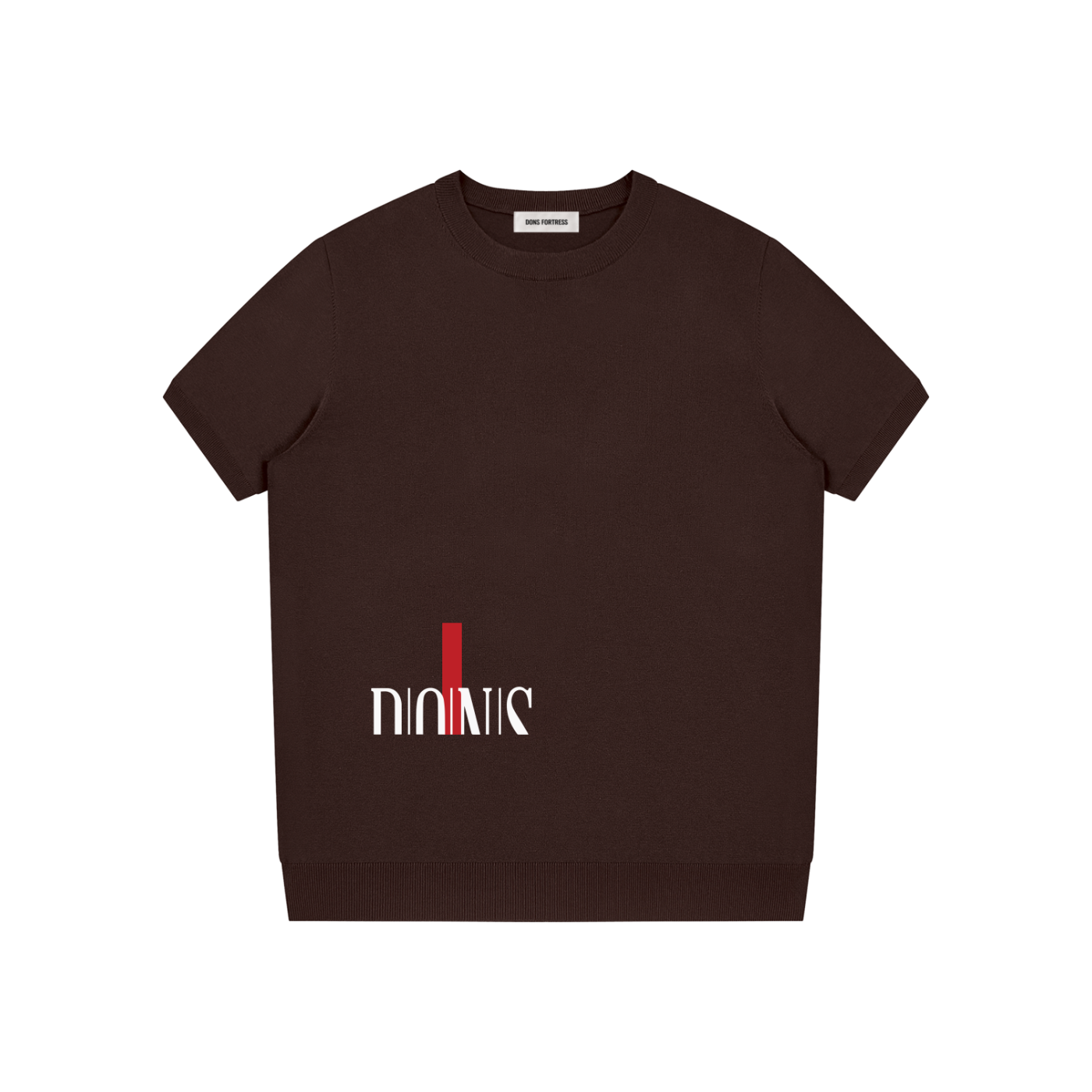 Rose-Bridge Knit Tee