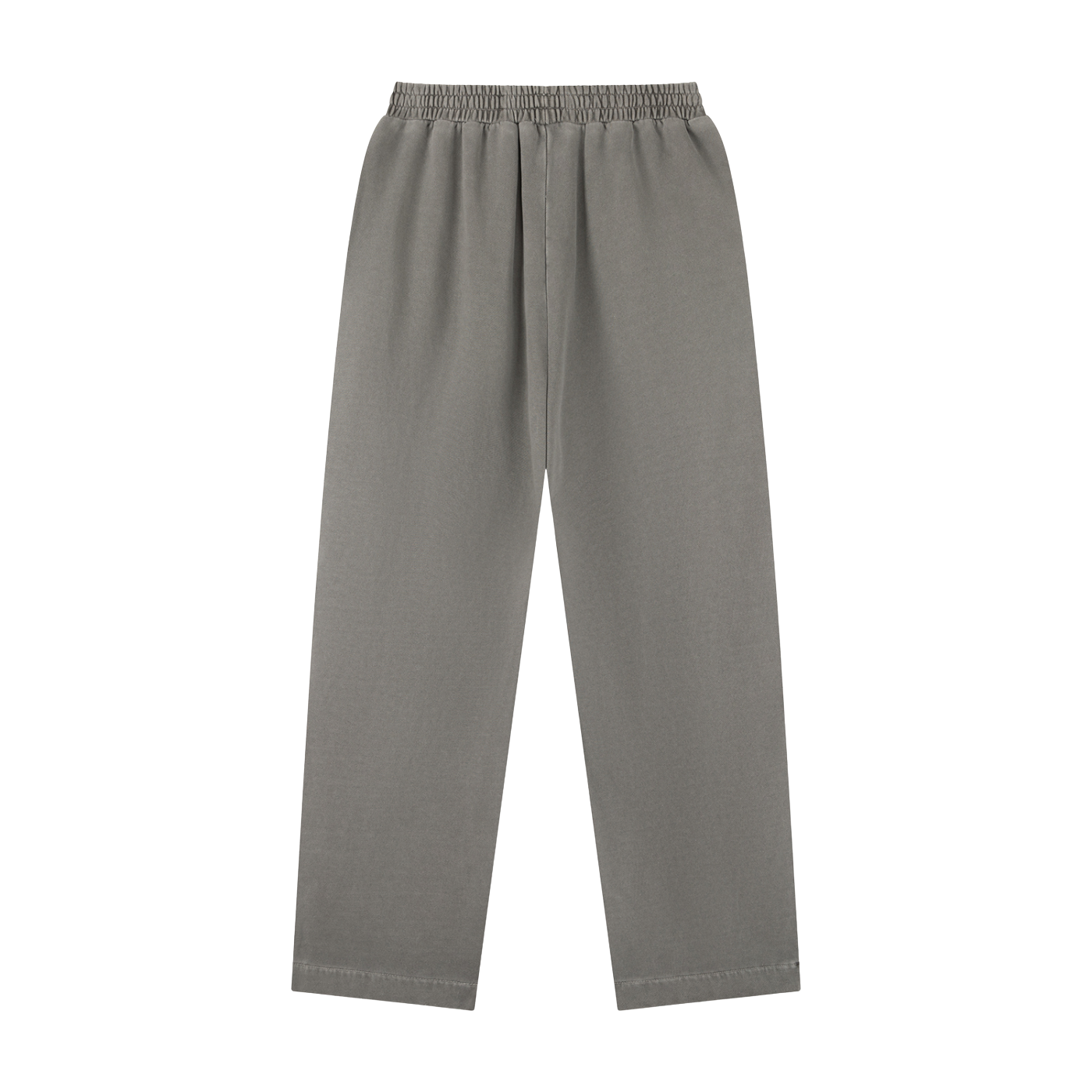 Gray pants on a white background