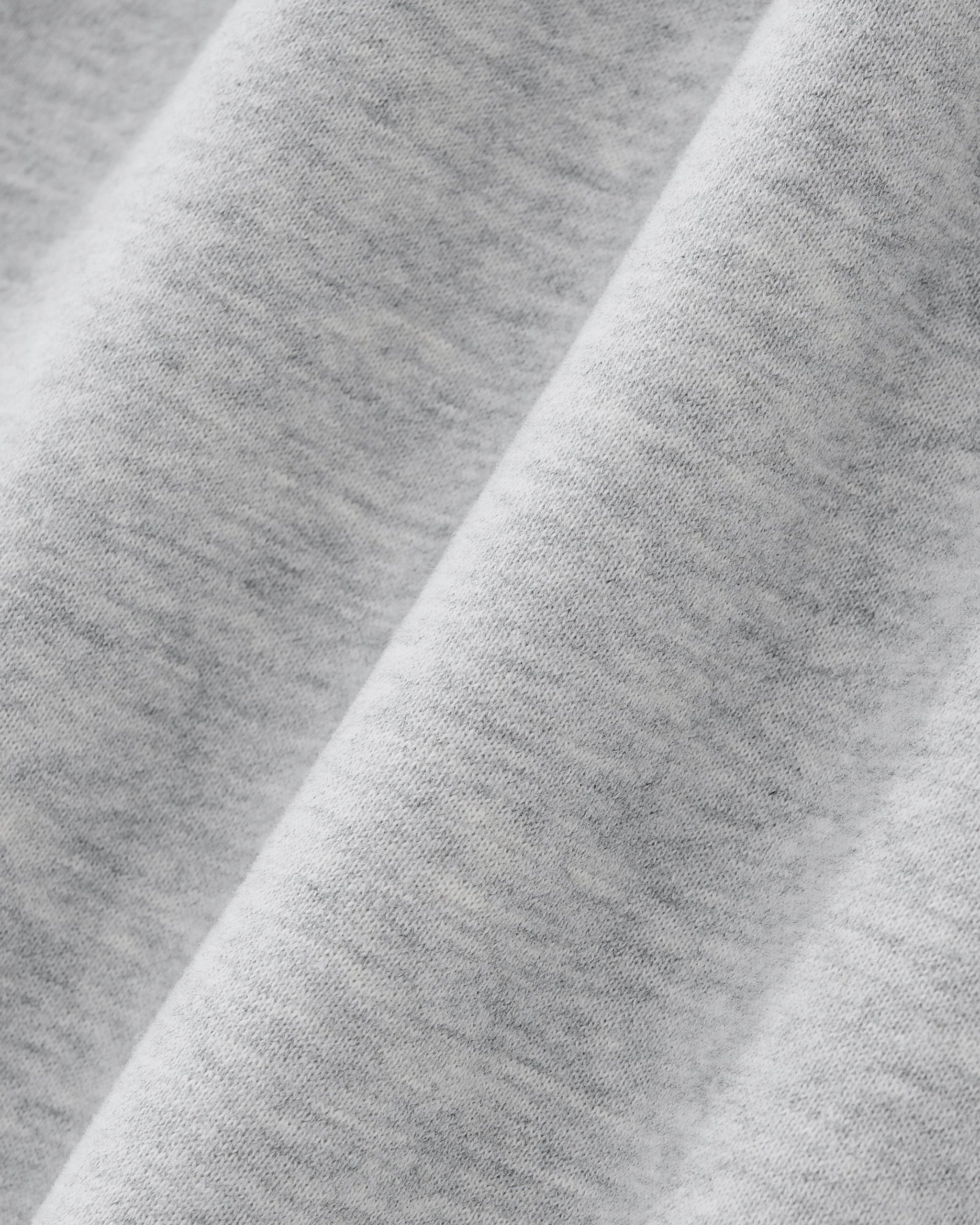 Close-up of gray fabric with a subtle texture