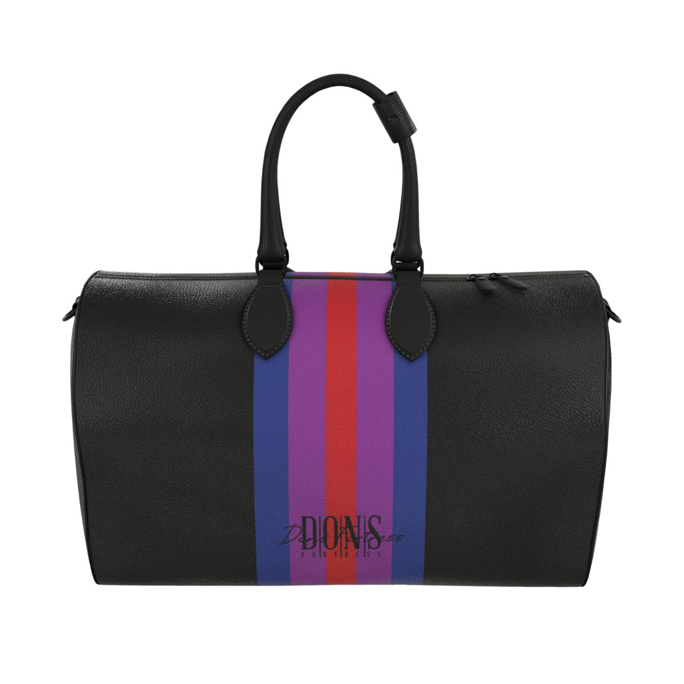 Tri-Insignia Calfskin Duffle Bag | Large