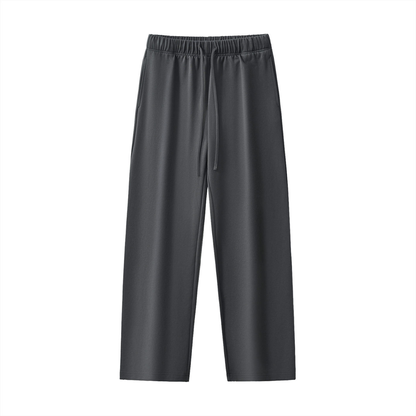 Black pants on a white background