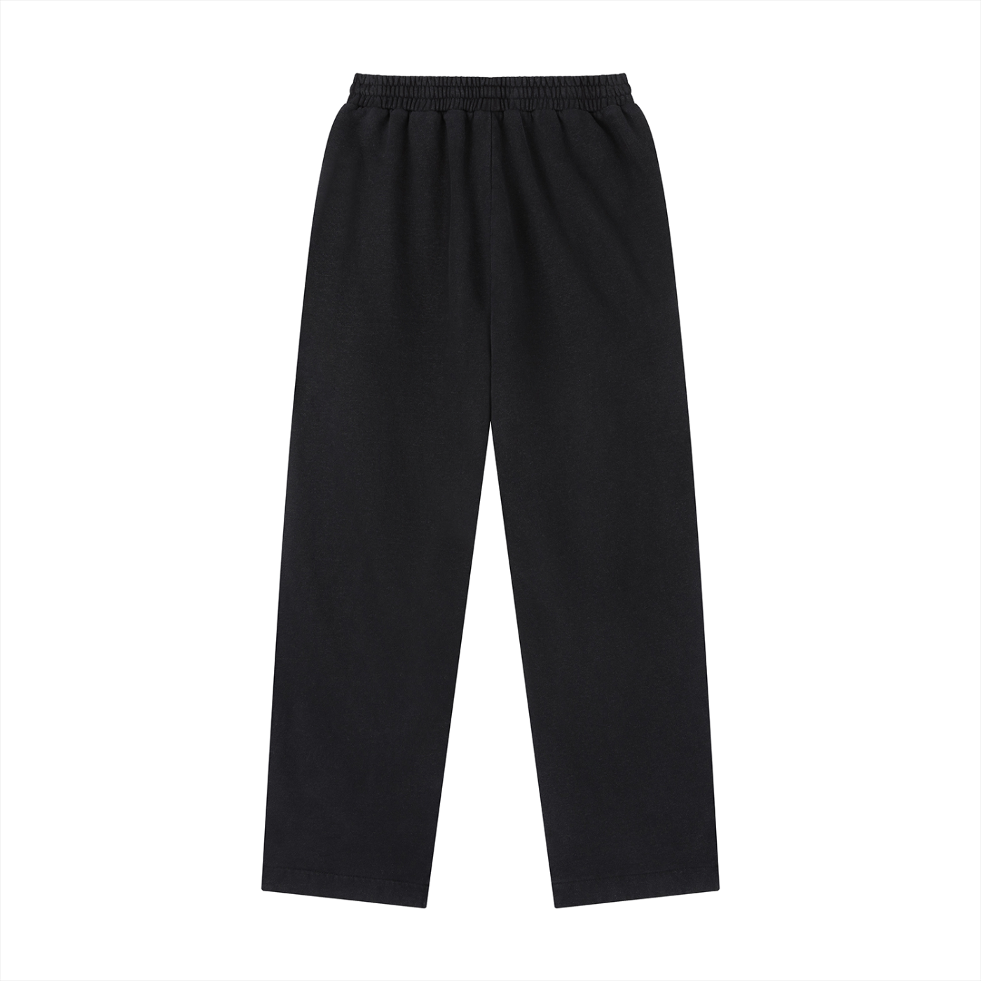 Black pants on a white background