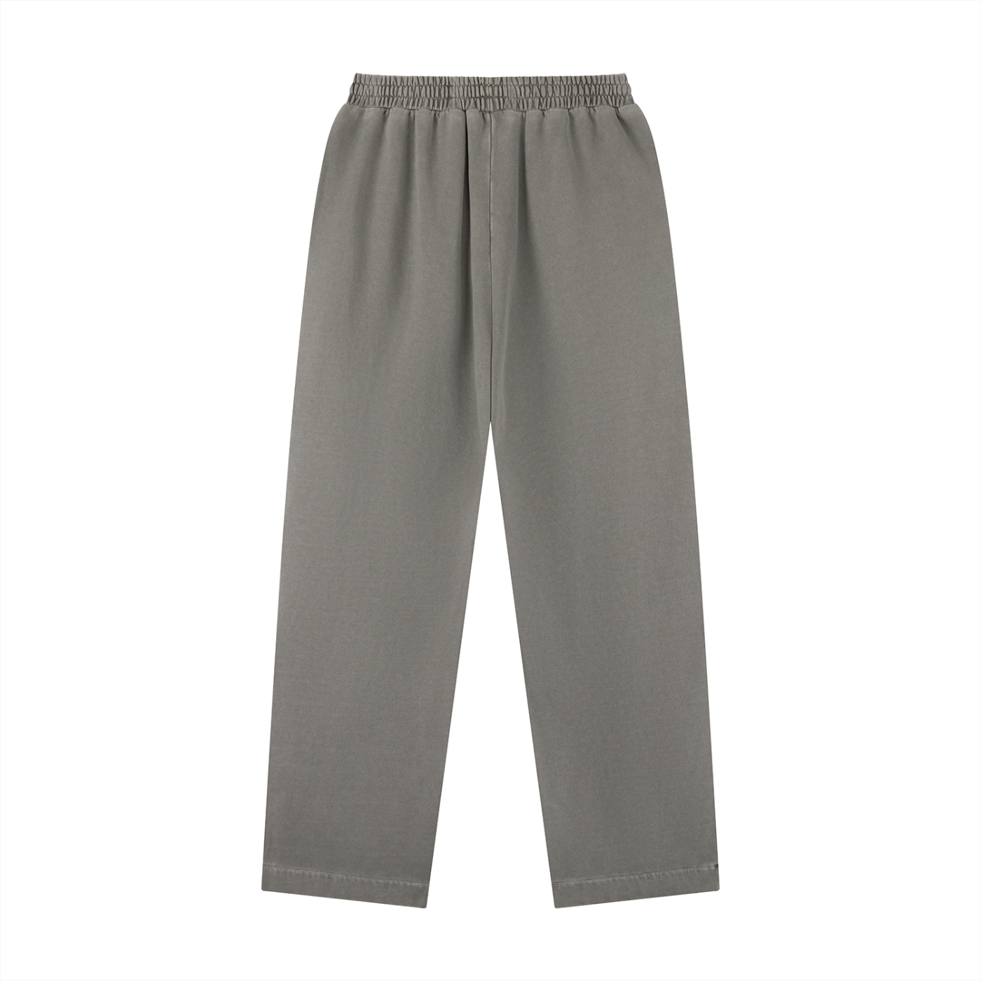 Gray pants on a white background