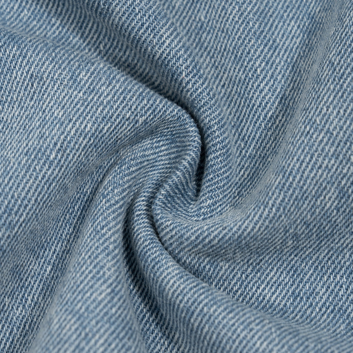 Vint' Blue-Feather Denim Shirt