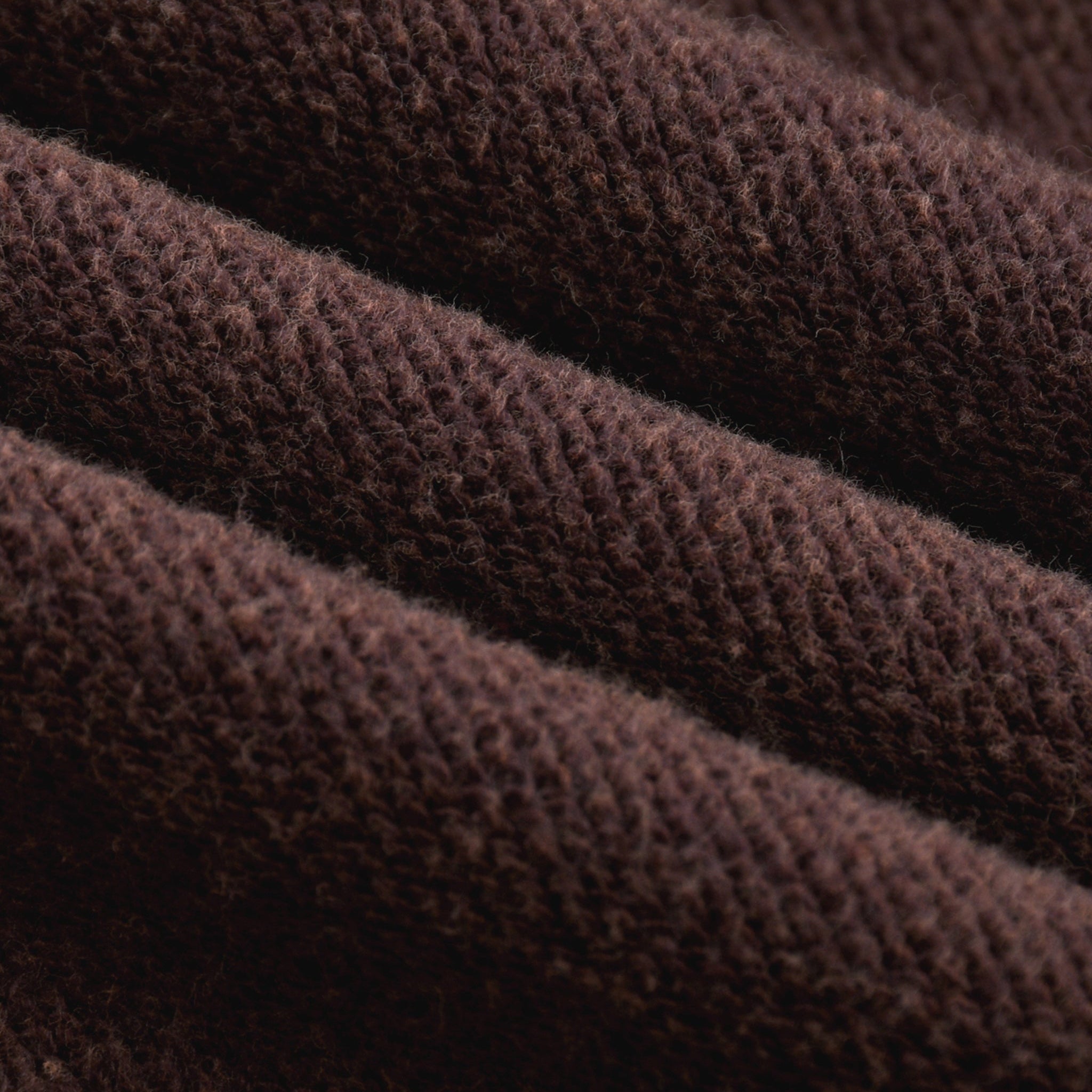 Close-up of brown textured fabric