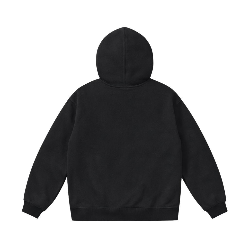 Black hoodie on a white background