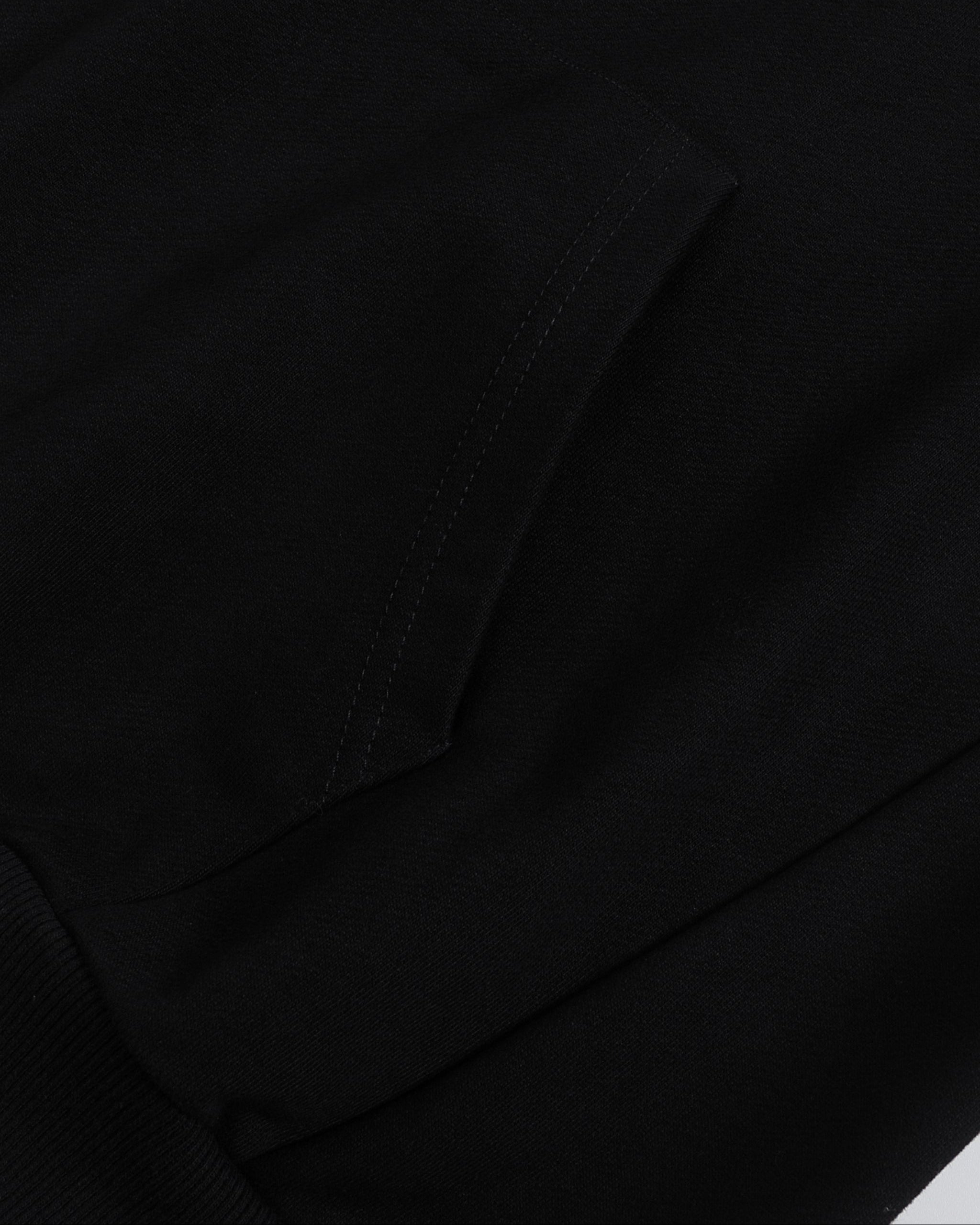 Close-up of a black fabric texture