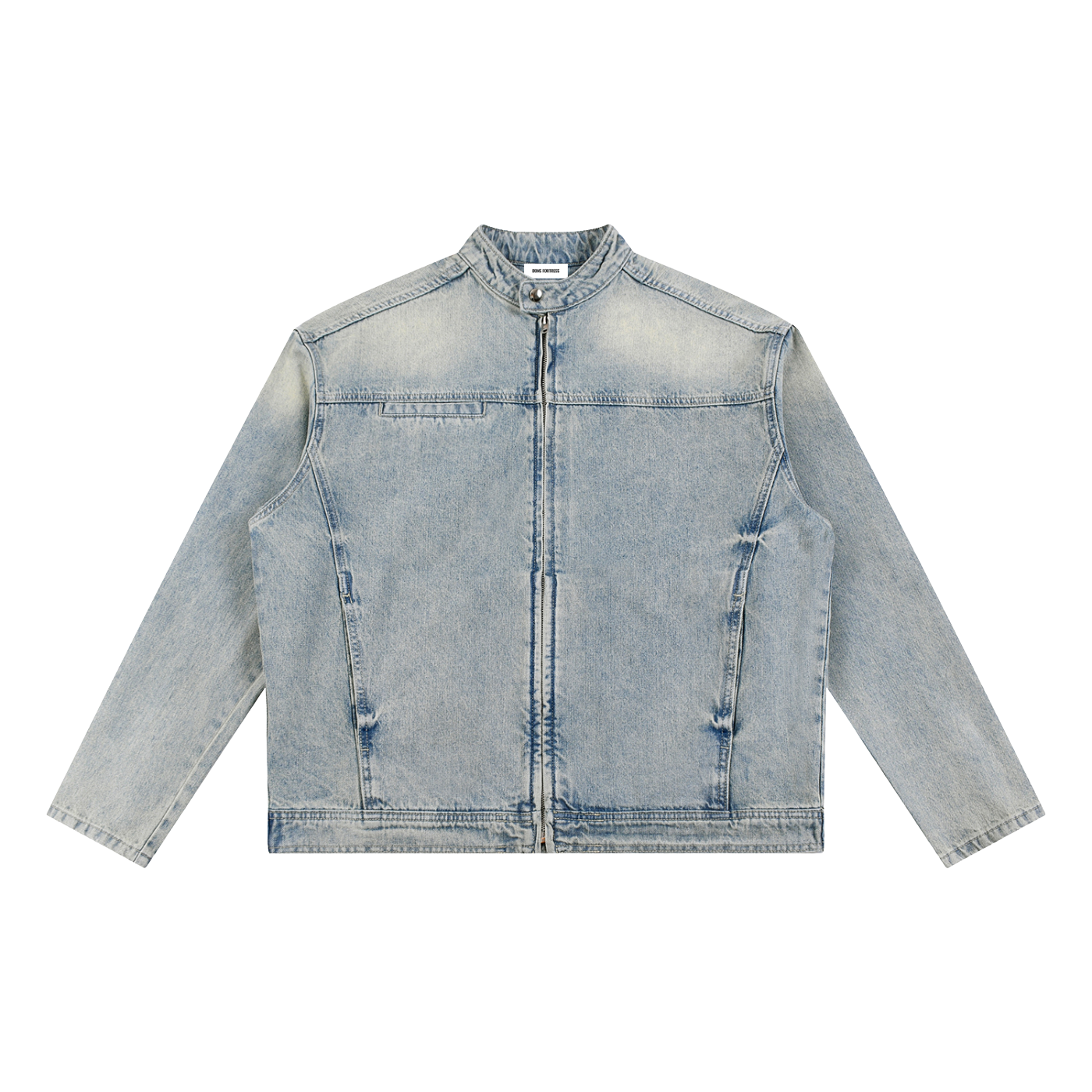 Denim Blue-Feather Jacket