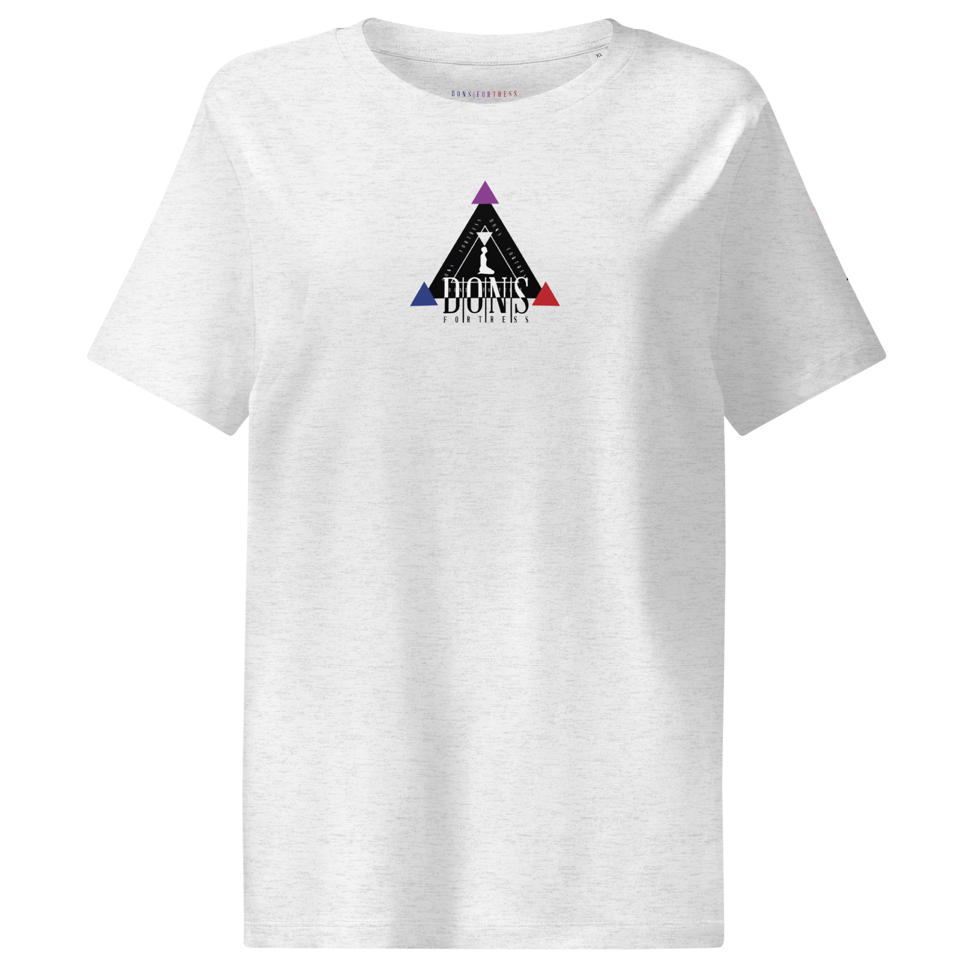 Dons Fortress Bethany Hybrid Tee in Dove Grey Front